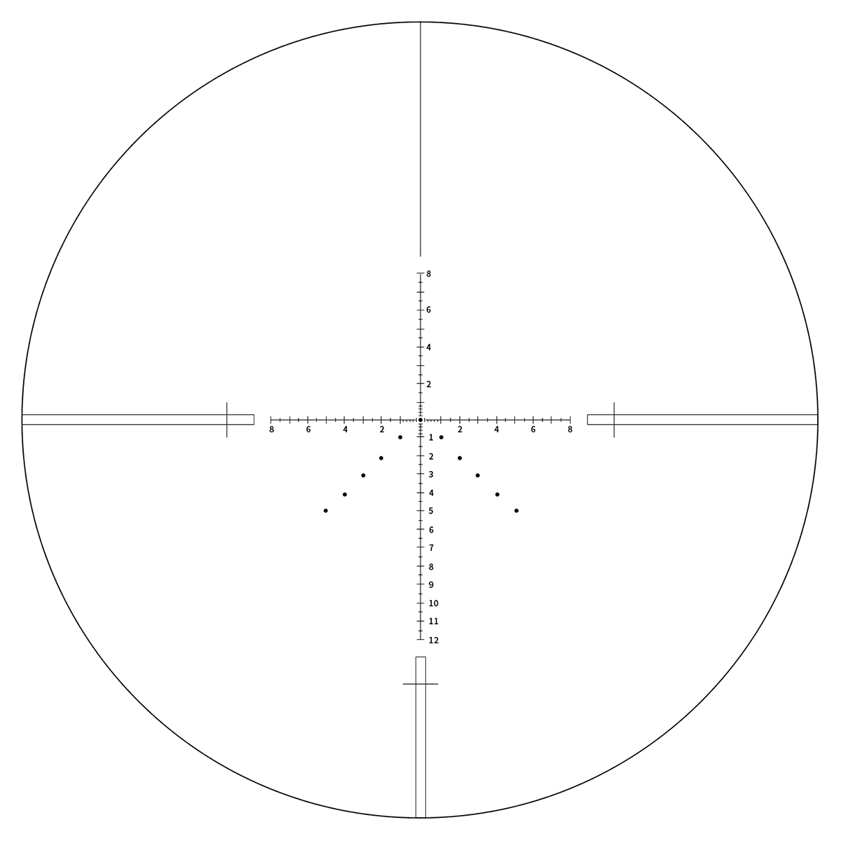 T-Eagle AR 5-30×50 IR SFP 1/10 MIL Long Range Riflescope - T-EAGLE