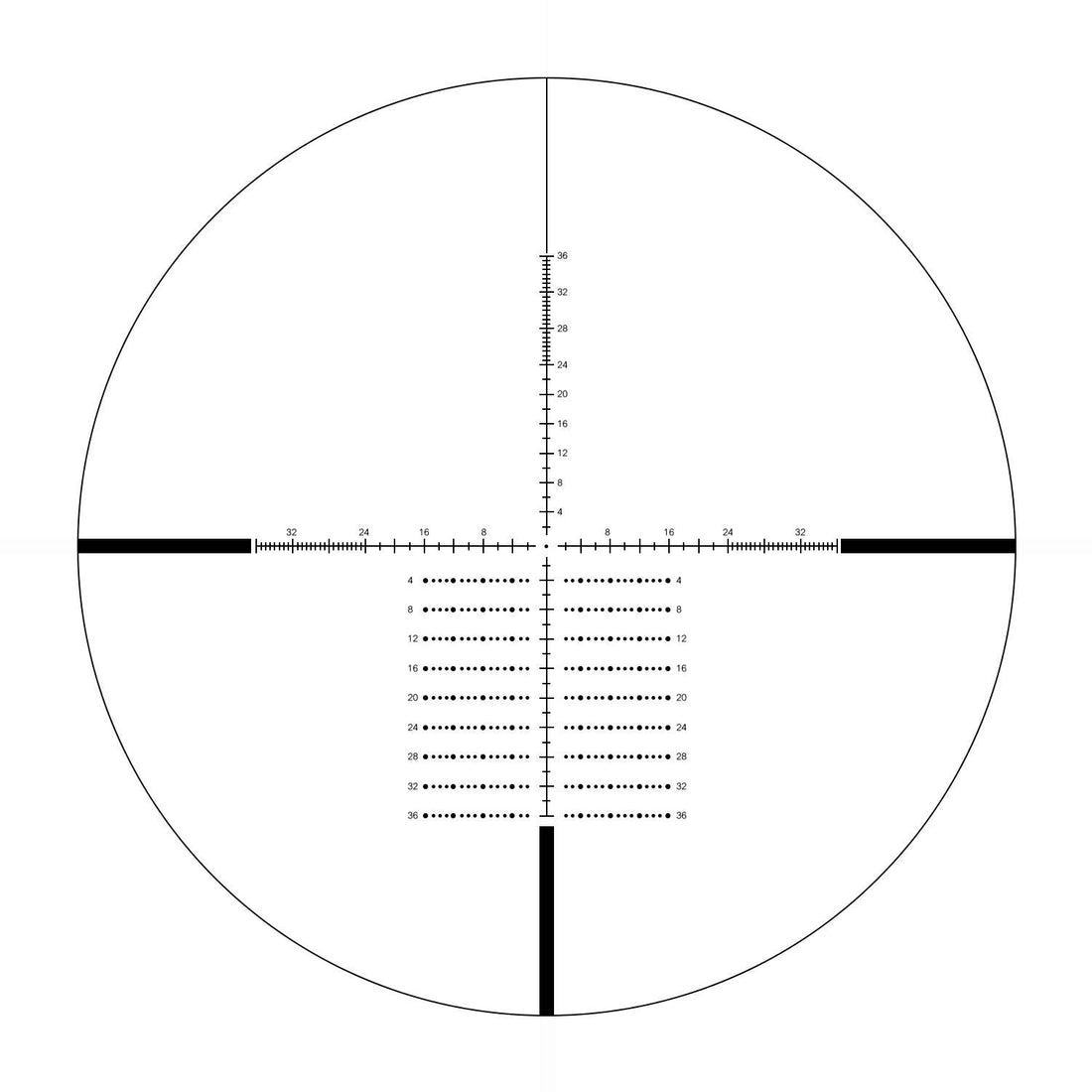 T-EAGLE ST 4-16x44 FFP Long Distance Scope Illuminated Scope - T-EAGLE