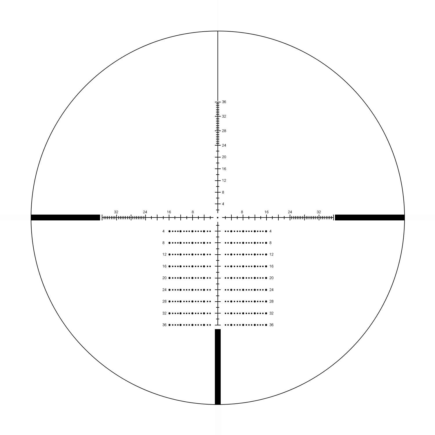 T-EAGLE ST 4-16x44 FFP Long Distance Scope Illuminated Scope - T-EAGLE