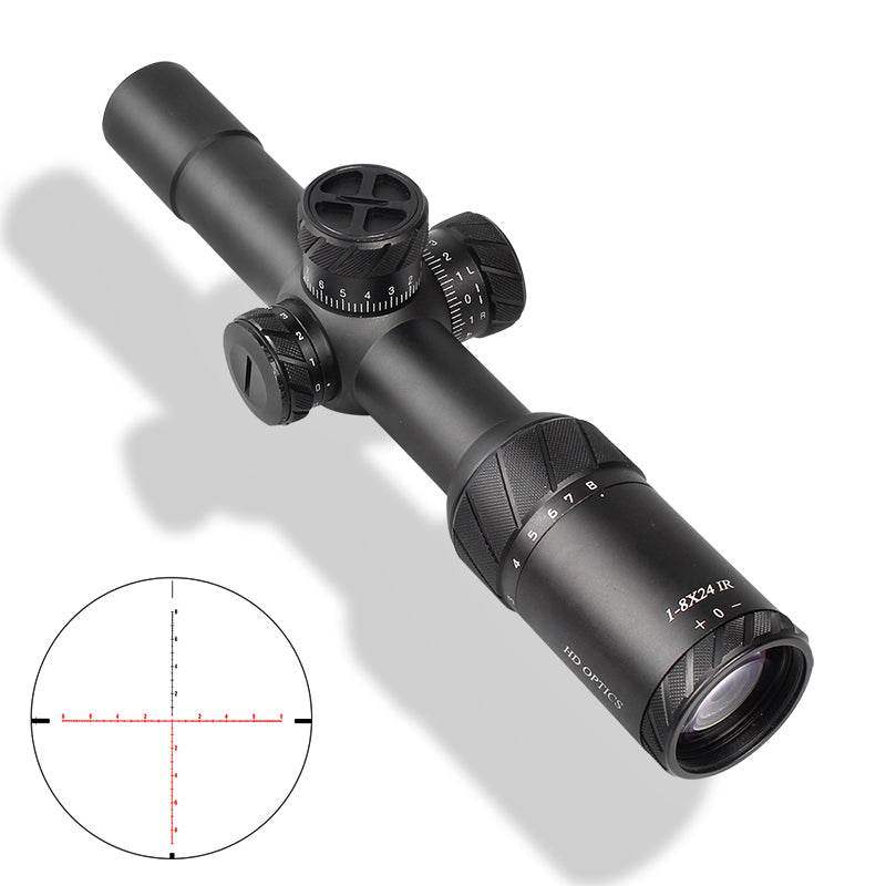 T-Eagle ED 1-8X24 IR Hunting Long Range Rifle Scopes - T-EAGLE