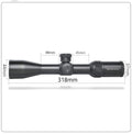 T-Eagle ED 2-16X44 SF IR Hunting Long Range Rifle Scopes - T-EAGLE