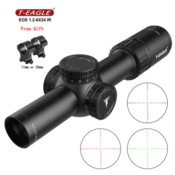 T-EAGLE EOS 1.2-6X24 IR SFP LPVO Riflescope