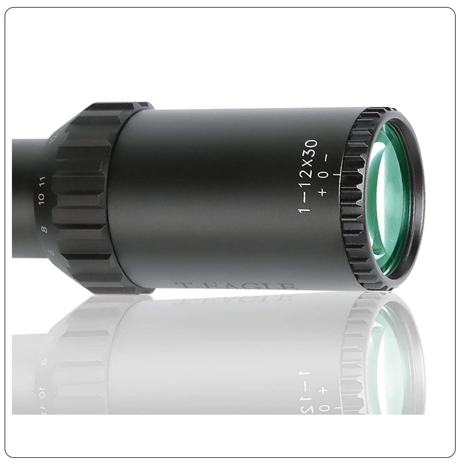T-Eagle ED1-12X30 IR Hunting Long Range Rifle Scopes - T-EAGLE