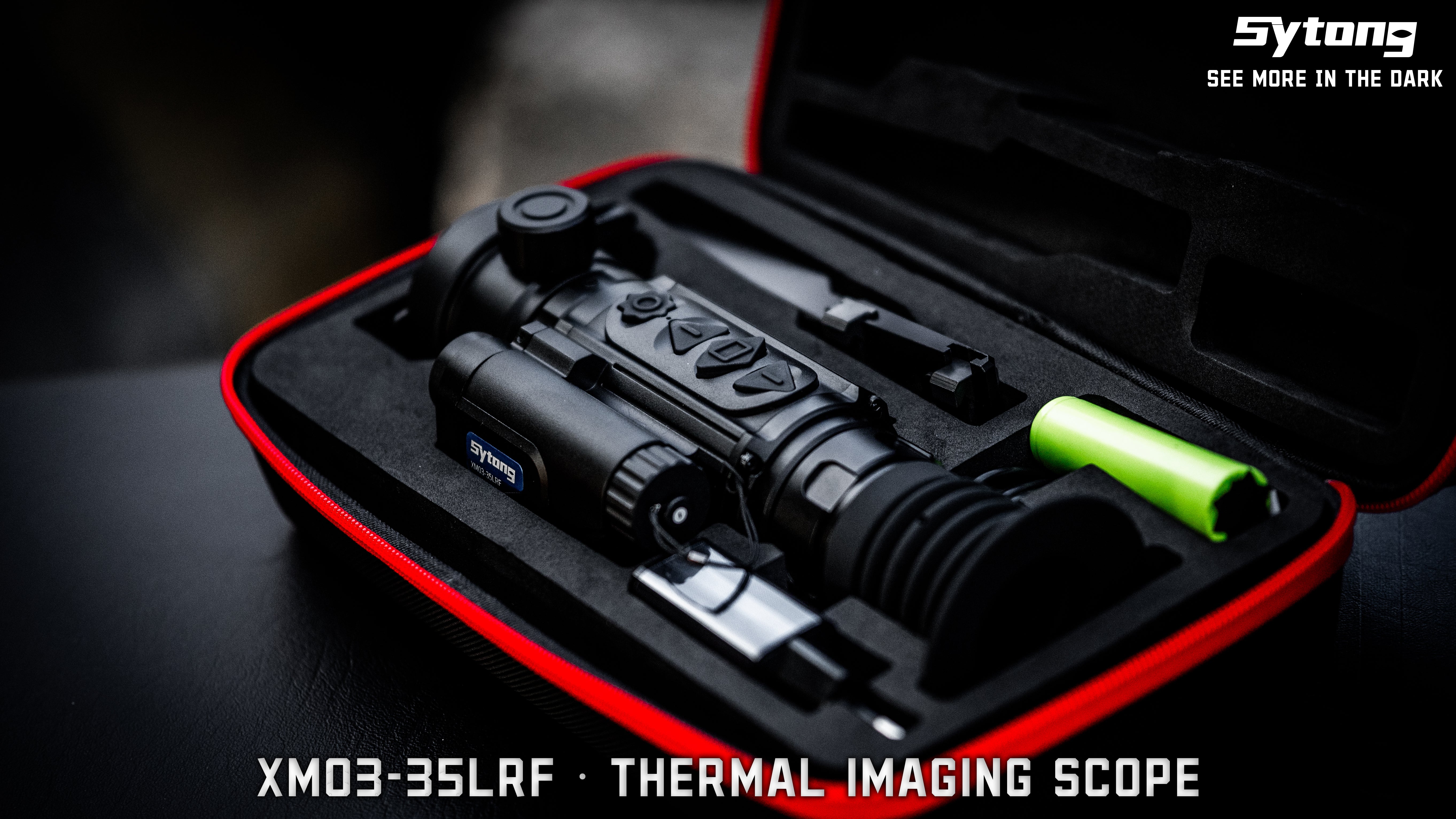 Sytong XM03/06-35LRF Thermal Rifle Scope with Range Finder and Ballistics