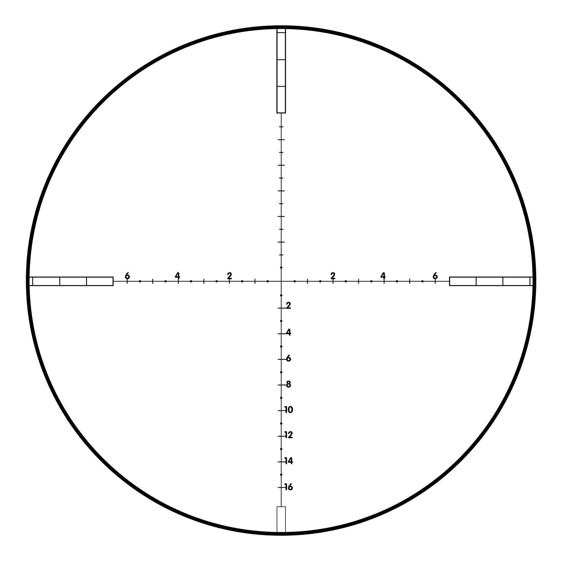 T-EAGLE EOS 1.2-6X24 IR SFP LPVO Riflescope - T-EAGLE