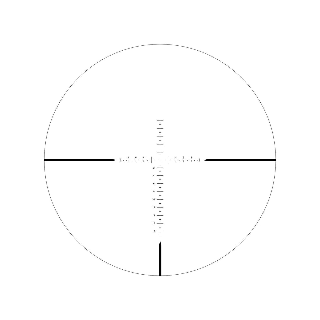 T-Eagle ZS6-24X50 FFP Long Range Riflescope 1/10 MRAD - T-EAGLE