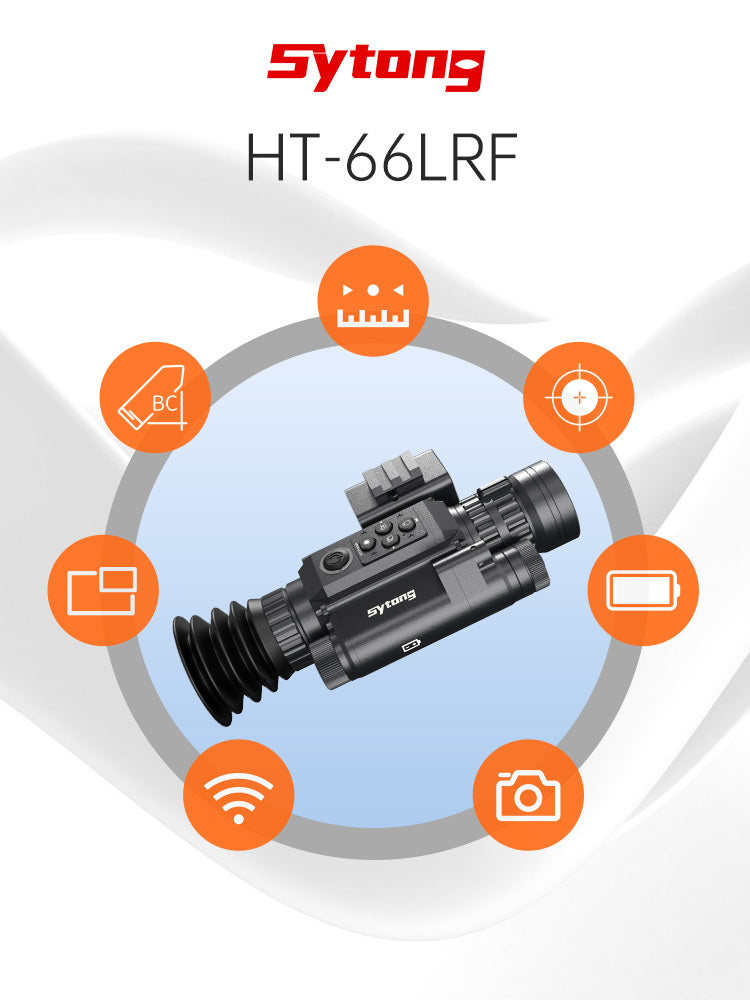 Sytong HT-60 LRF Ballistics 940nm 3x-8x Night Vision Rifle Scope