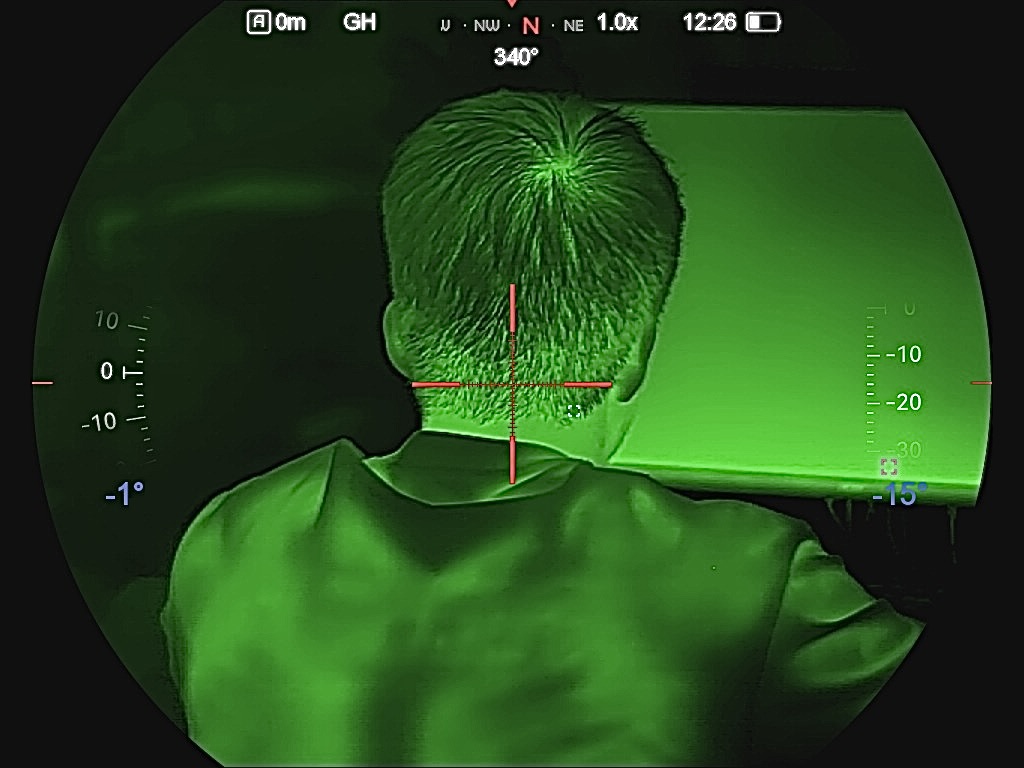 Stellar RM635R Thermal Imaging Sight 640×512 12μm 35mm Lens 1200m Laser Rangefinder Ballistic Calculation IP67 Night Vision Scope for Hunting