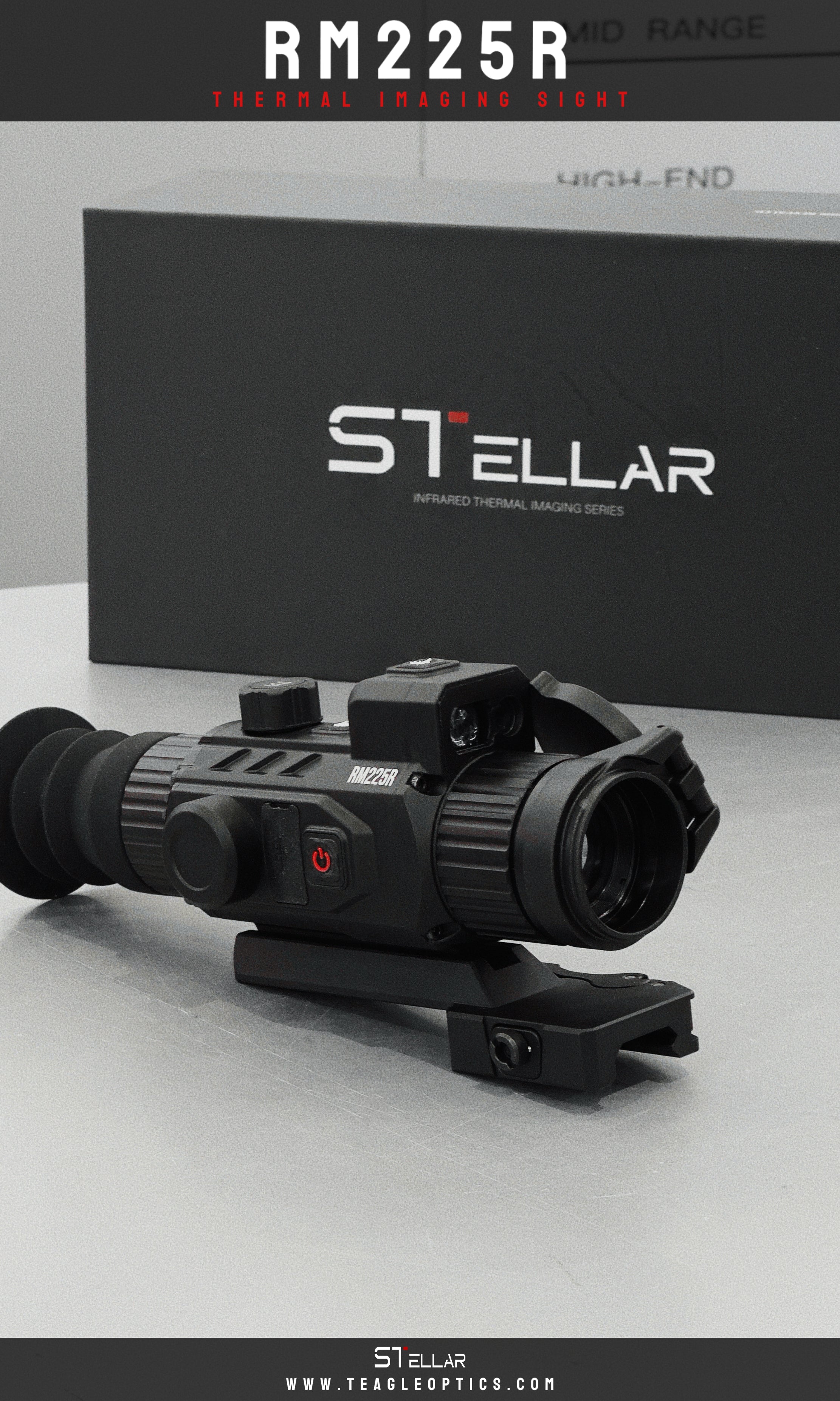 2026 New Model STellar RM225R 256x192 Resolution Thermal Imaging scope T.