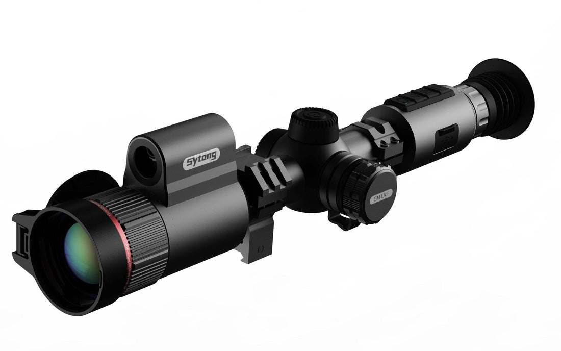 Sytong GM03-30/50LRF Thermal Rifle Scope with Laser Range Finder and Ballistics - T-EAGLE