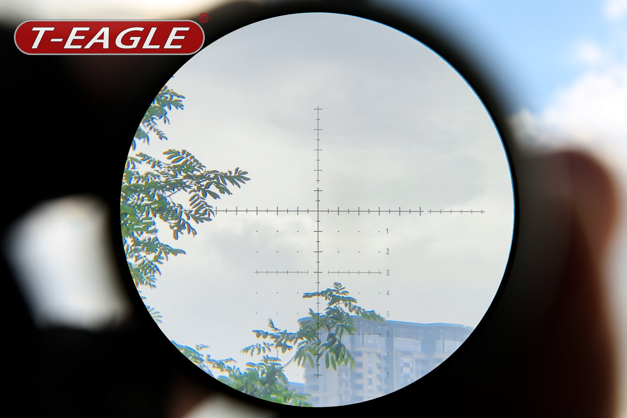 T-Eagle ED 2-16X44 SF IR Hunting Long Range Rifle Scopes