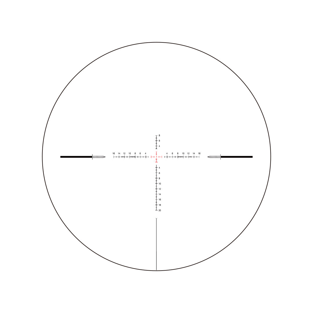 T-EAGLE ZS 4-16X50FFP-Short Zerostop Long Range Riflescope
