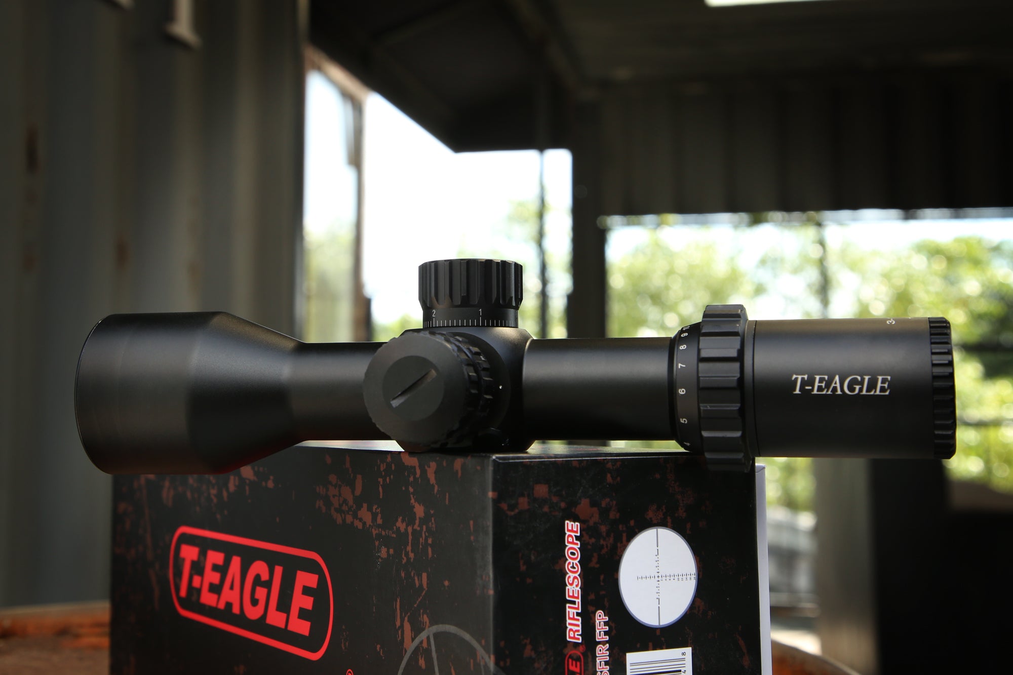 T-EAGLE MR3-12X42FFP-DT Long Range Riflescope