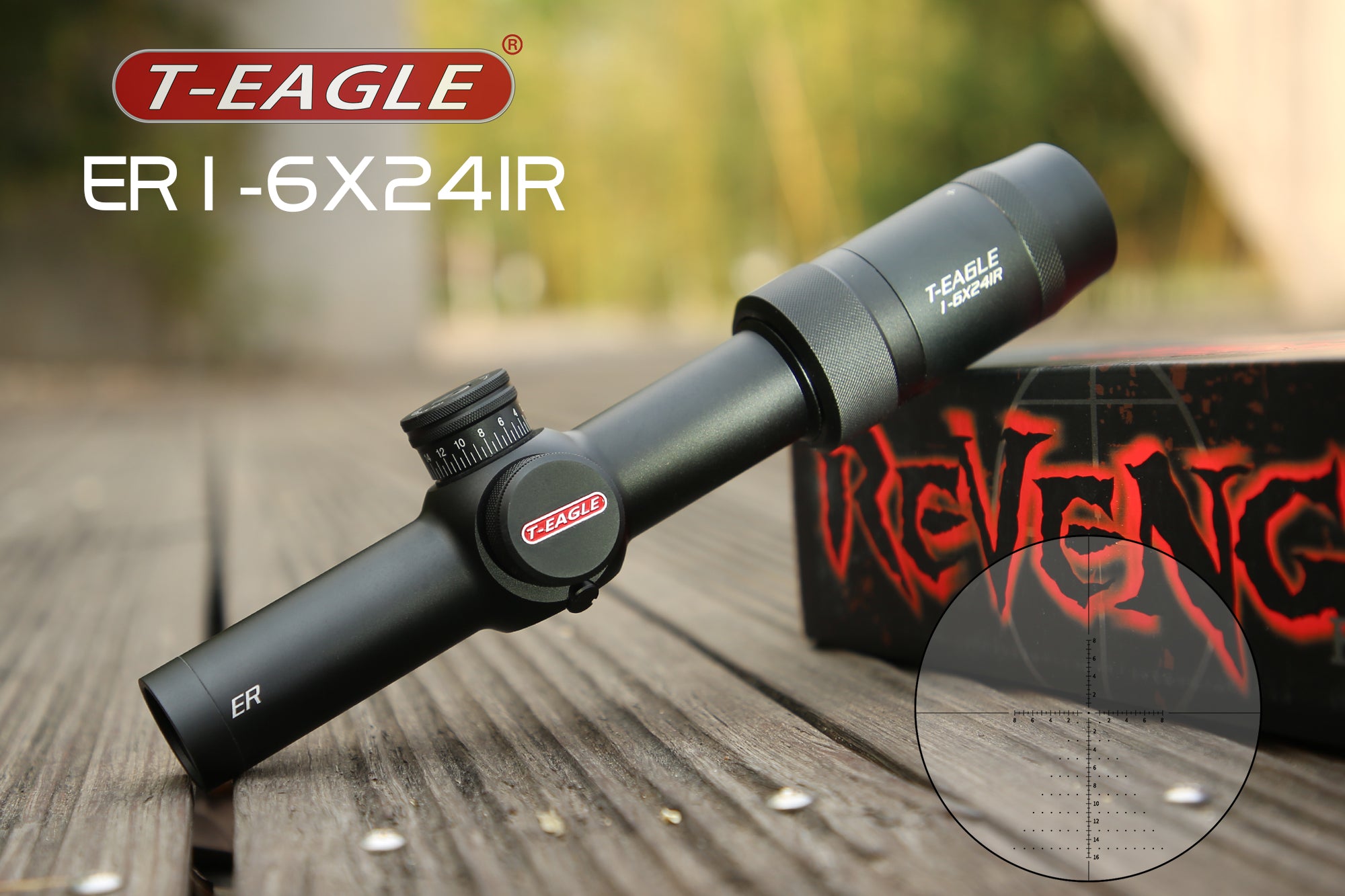 T-EAGLE ER 1-6X24IR LPVO Riflescope