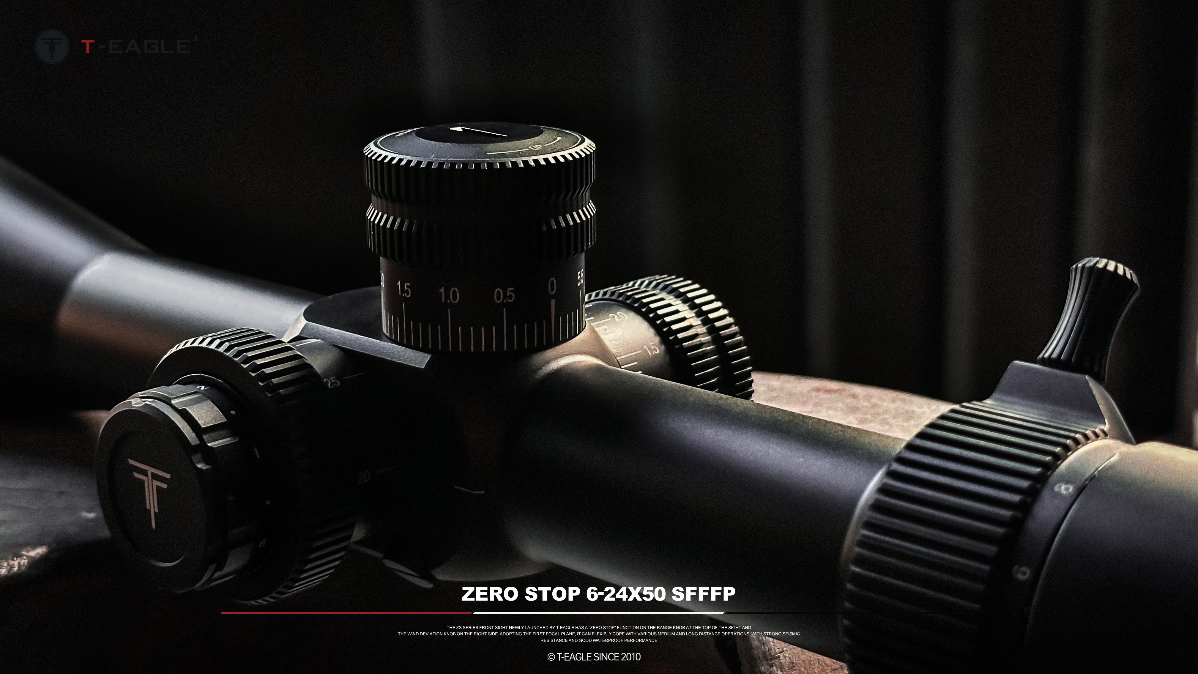 T-Eagle Long Range Riflescope ZS 6-24X50 FSP 1/10 MRAD