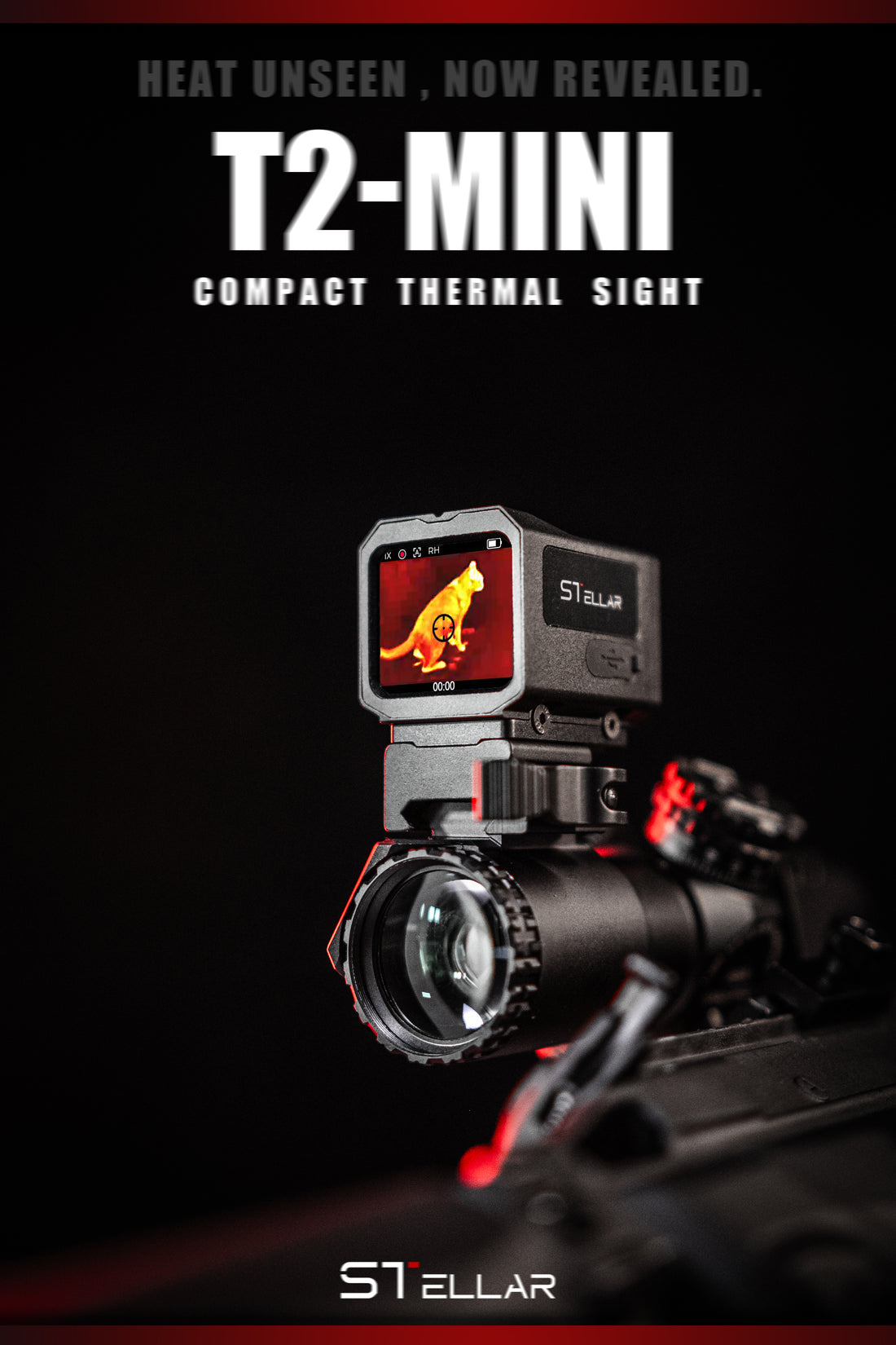 Stellar T2Mini Thermal Scope Ultra‑Light Handheld Thermal Scope For Outdoor Patrol Q