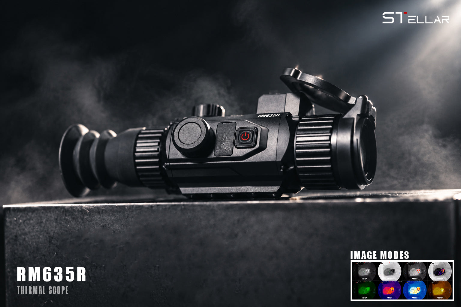 Stellar RM635R Thermal Scope with Laser Rangefinder & Ballistic Calculation  L