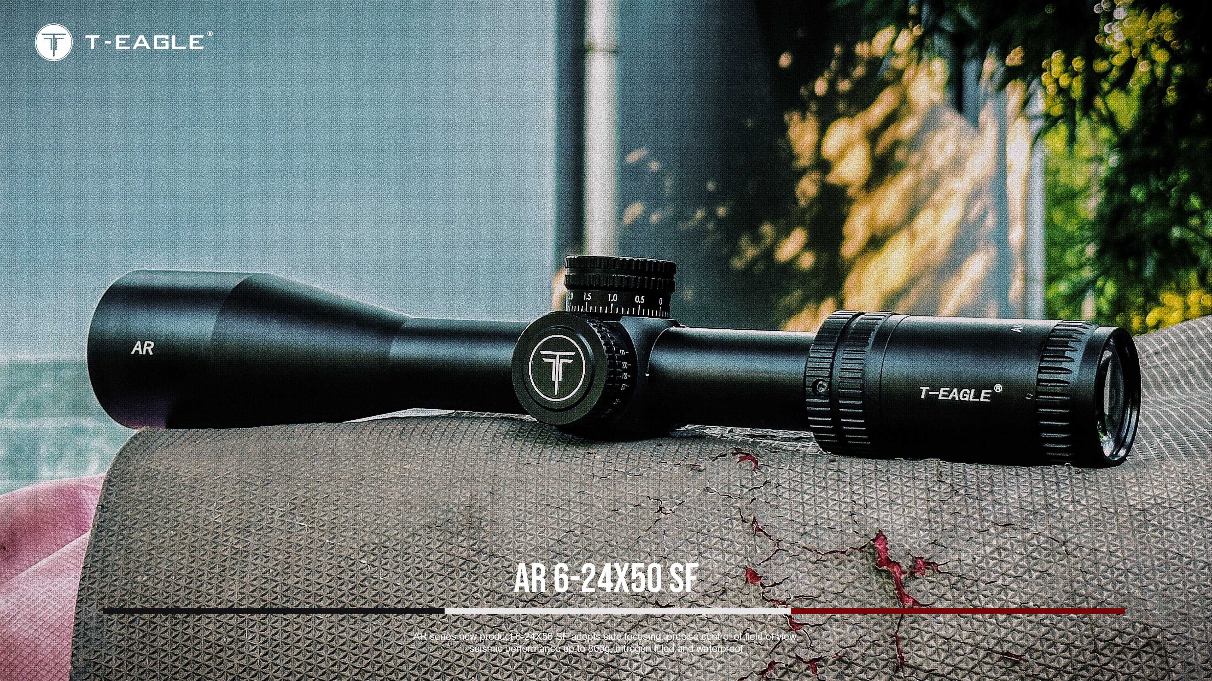 T-Eagle Long Range Riflescope AR 6-24X50 SF