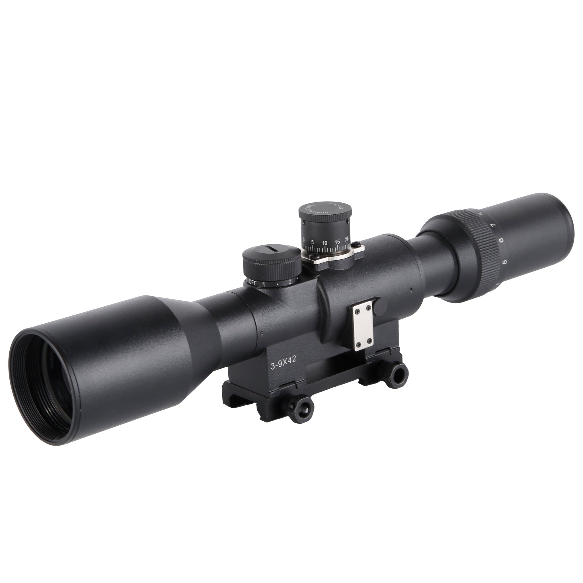 SVD 3-9X42E Long Range Riflescope