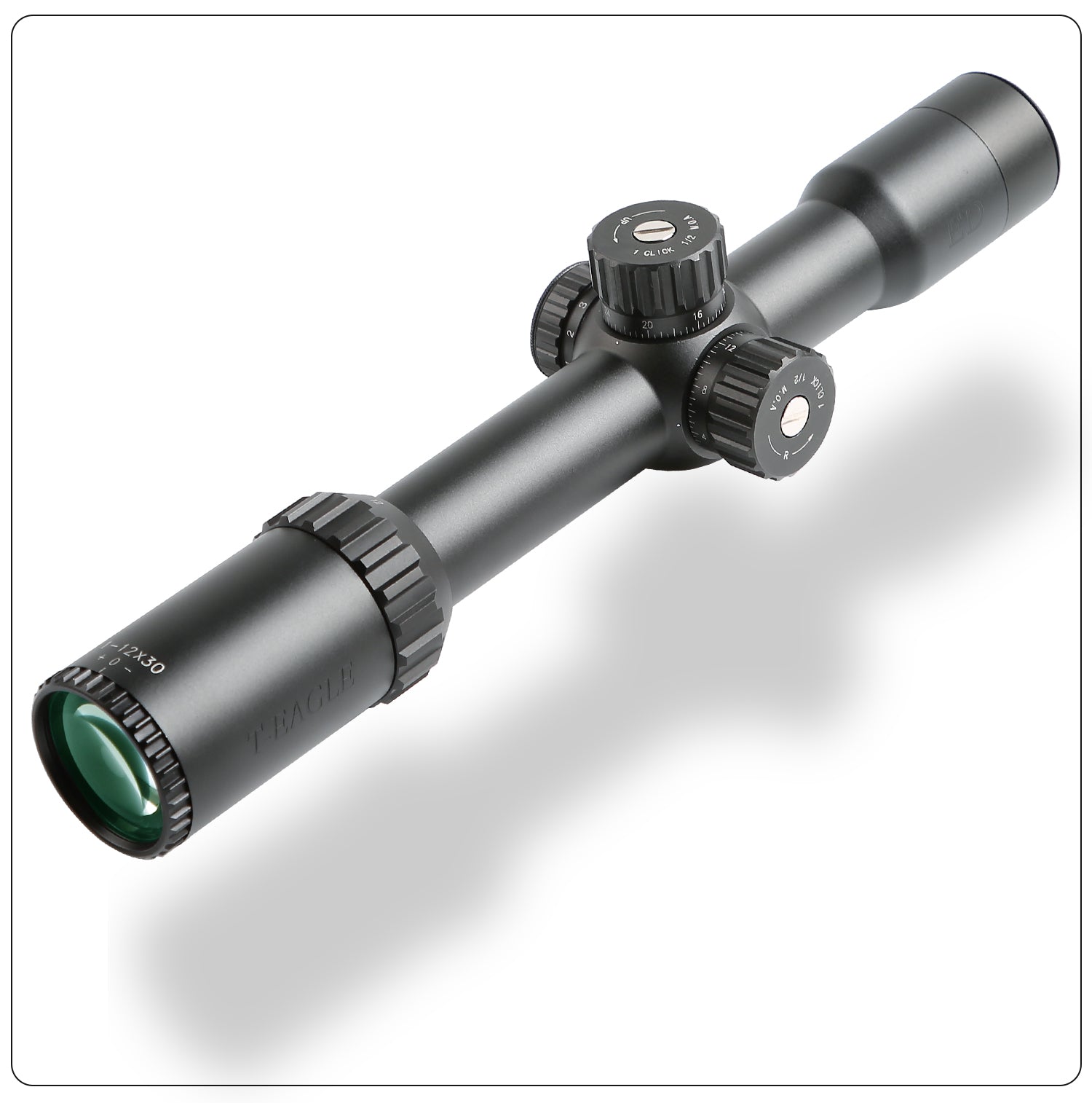 T-Eagle ED1-12X30 IR Hunting Long Range Rifle Scopes