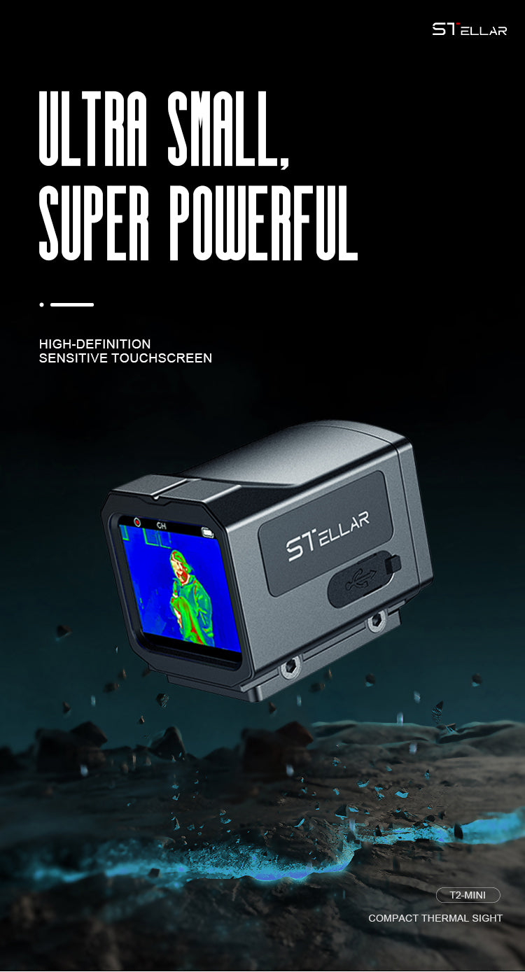 Stellar T2-MINI Ultra Compact Thermal Imaging Scope for Outdoor and Hunting-X
