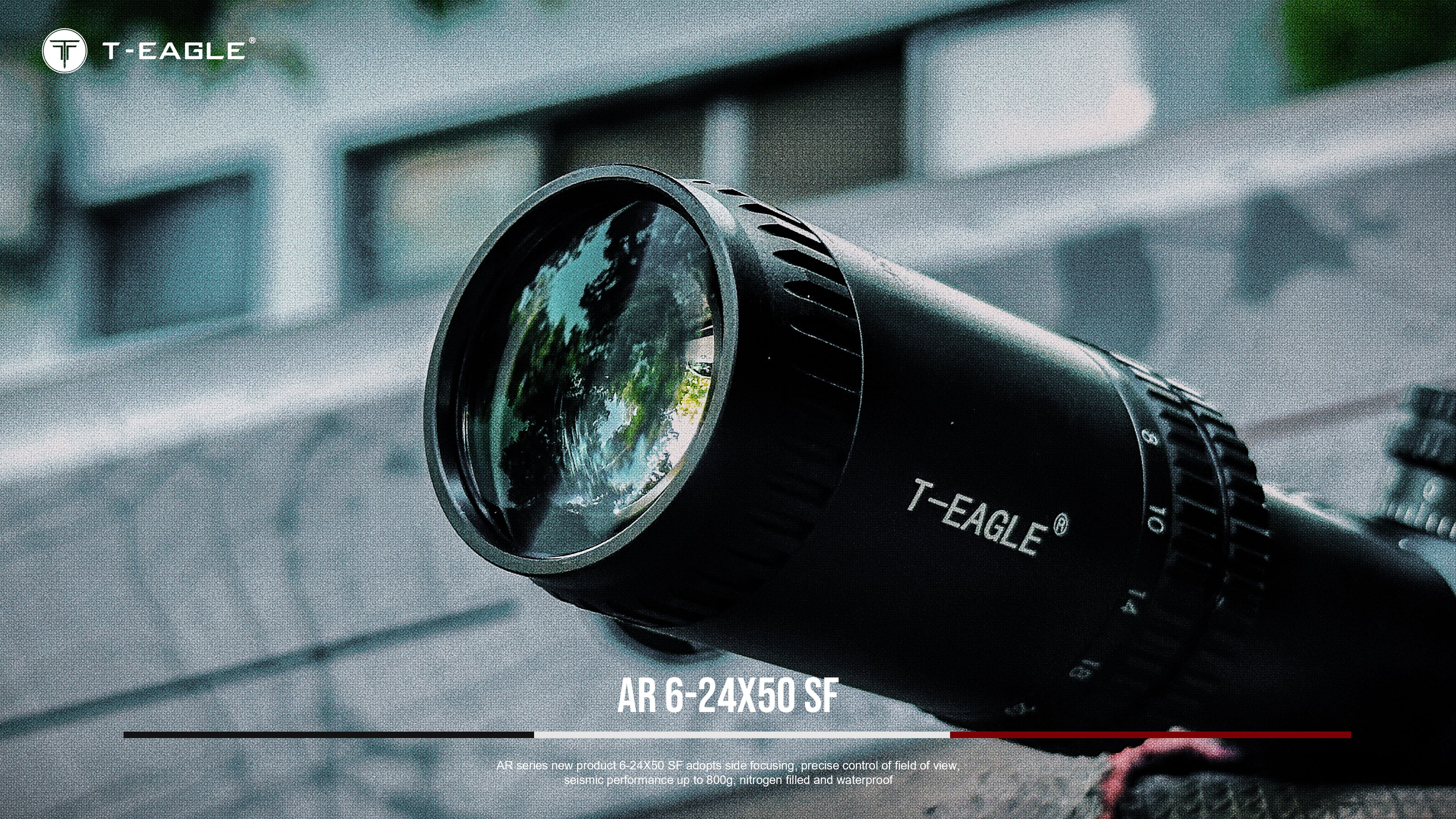 T-Eagle Long Range Riflescope AR 6-24X50 SF