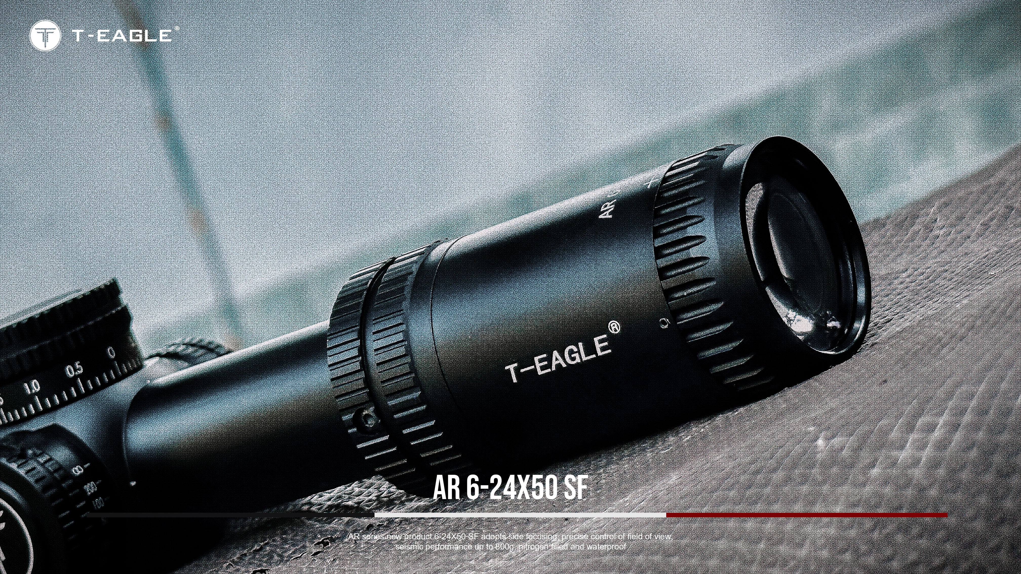 T-Eagle Long Range Riflescope AR 6-24X50 SF