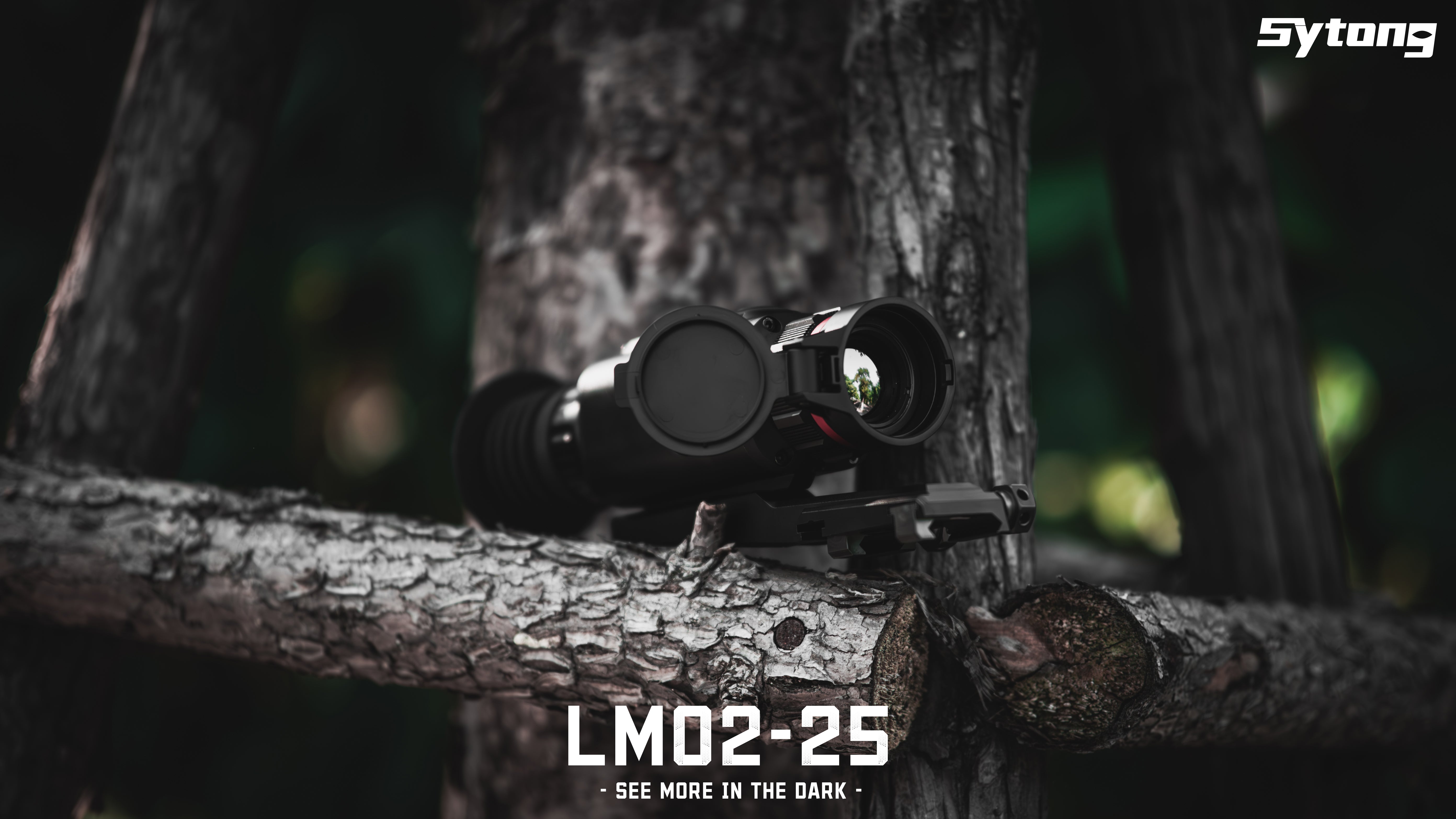 Sytong LM02-25LRF Thermal Imaging Scope With Laser Range Finder