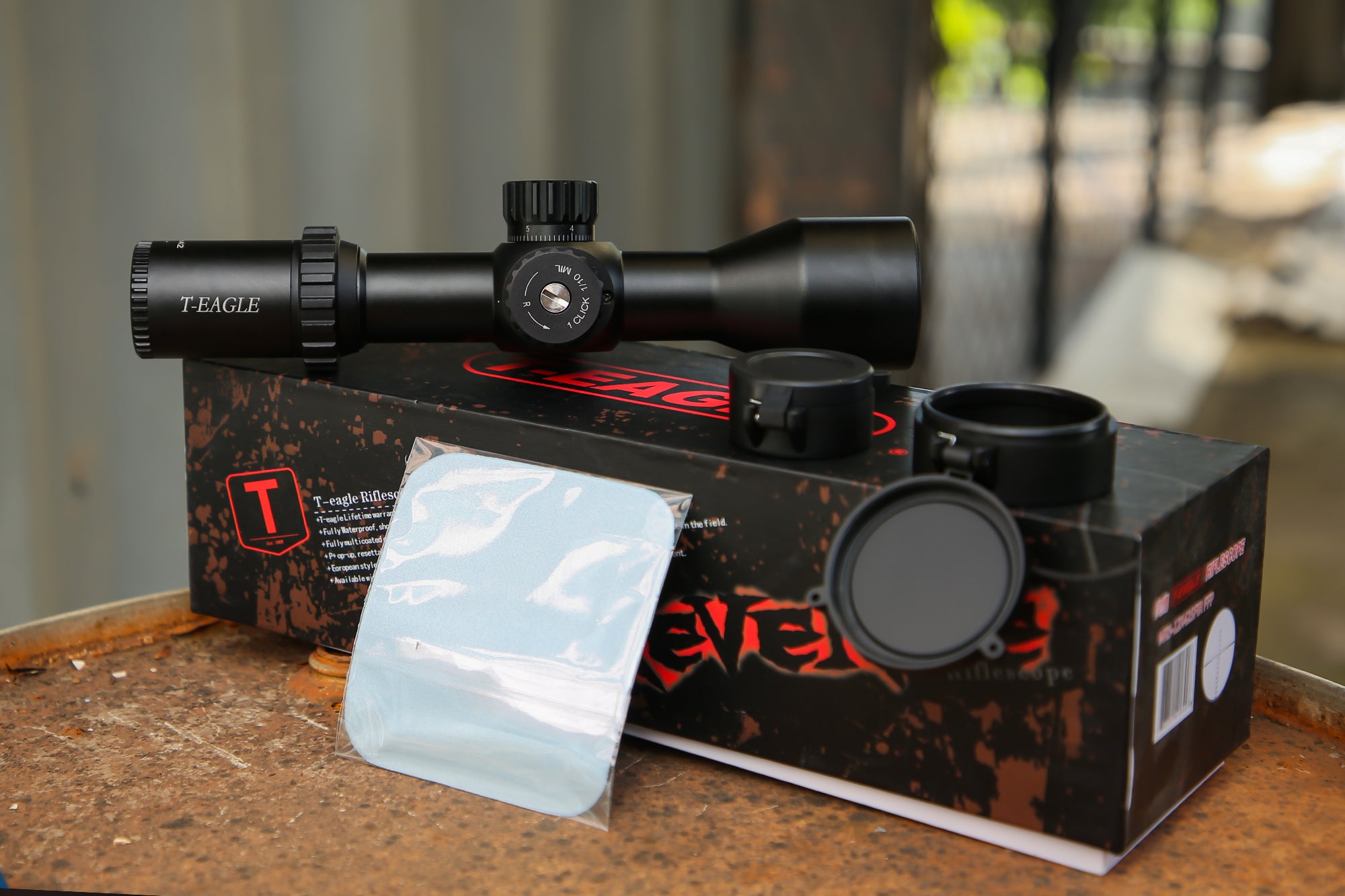 T-EAGLE MR3-12X42FFP-DT Long Range Riflescope