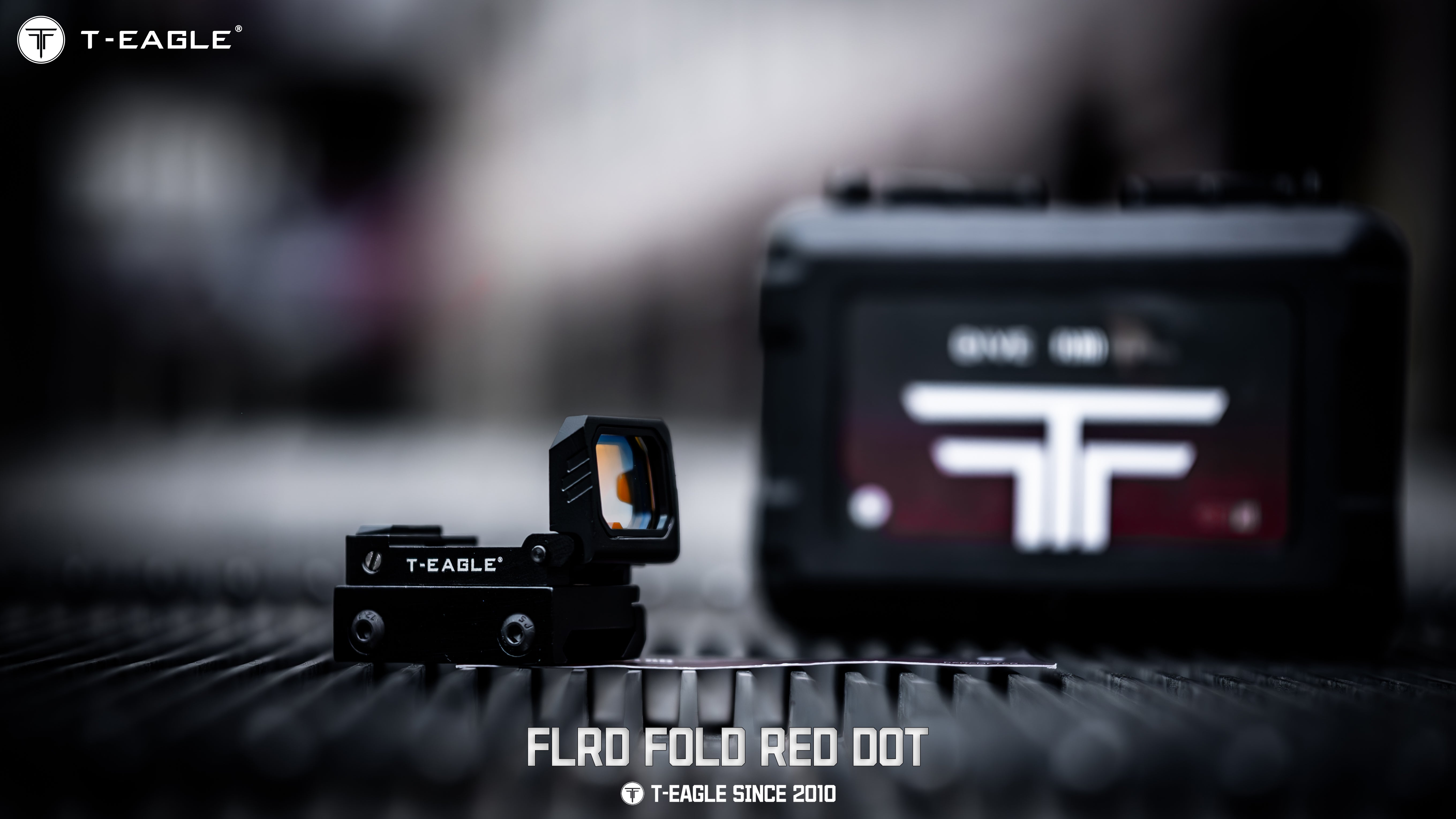 T-EAGLE Mini Folding Flip Up Pistol Red Dot Reflex Sight