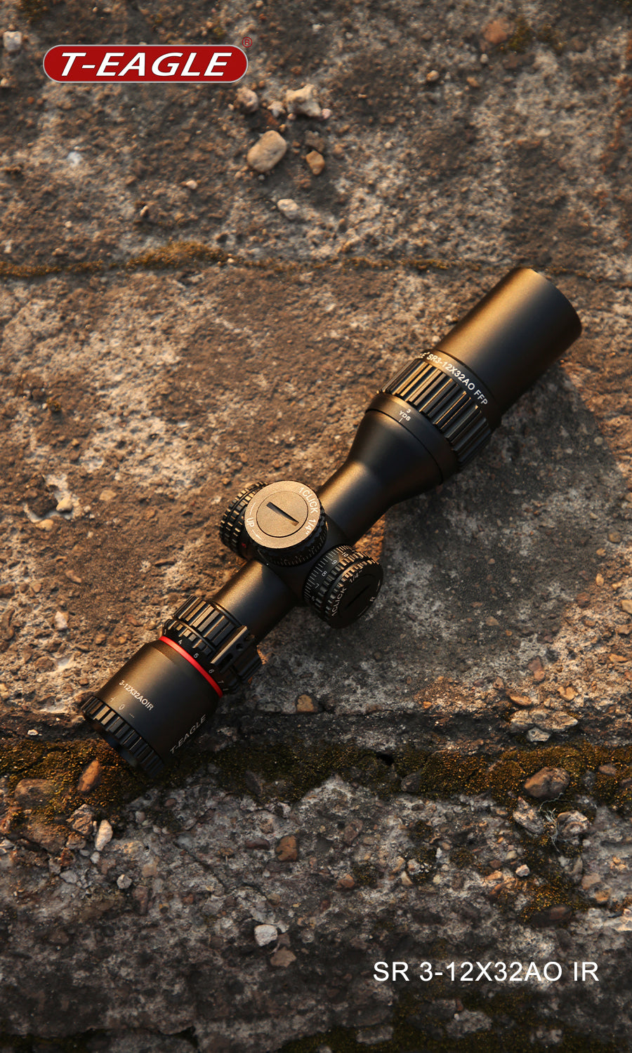 T-EAGLE SR 3-12X32AO FFP IR Riflescope