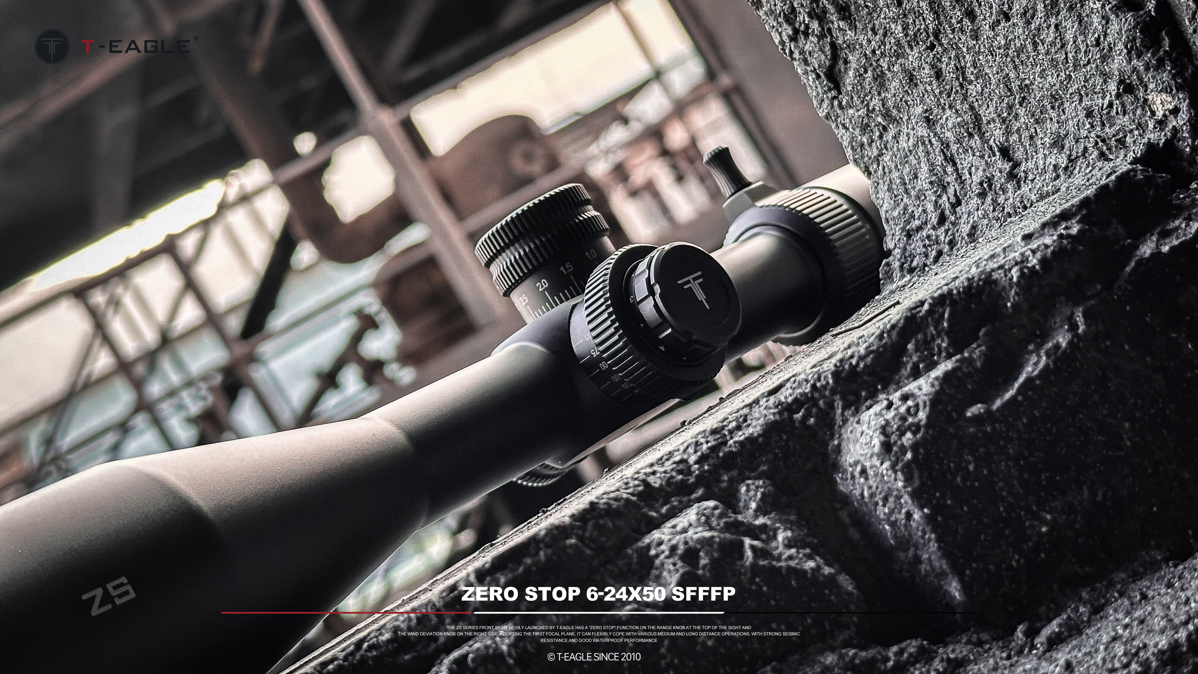 T-Eagle Long Range Riflescope ZS 6-24X50 FSP 1/10 MRAD