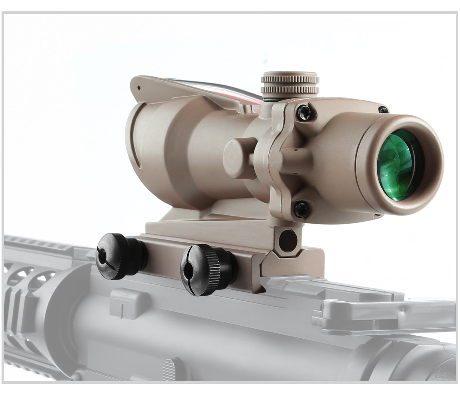 ACOG 4x32 Dual Illuminated Chevron LPVO Riflescope