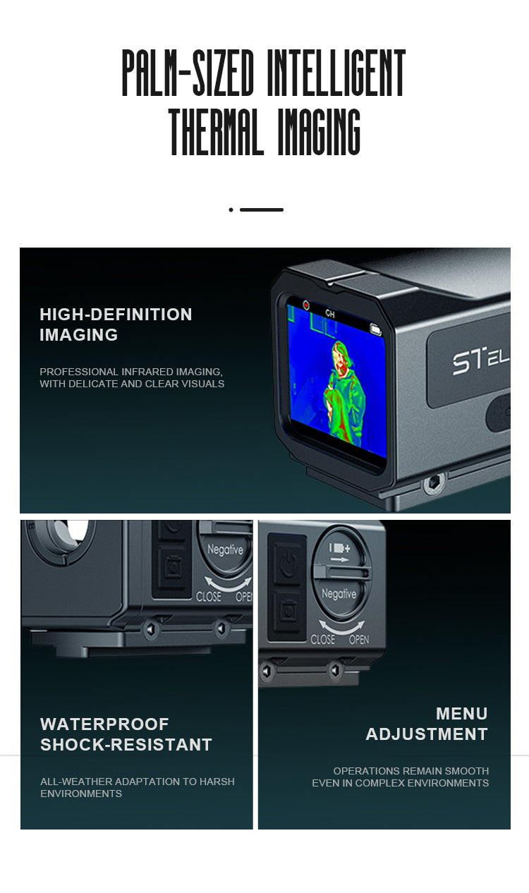 Stellar T2-MINI Ultra Compact Thermal Imaging Scope for Outdoor and Hunting-X