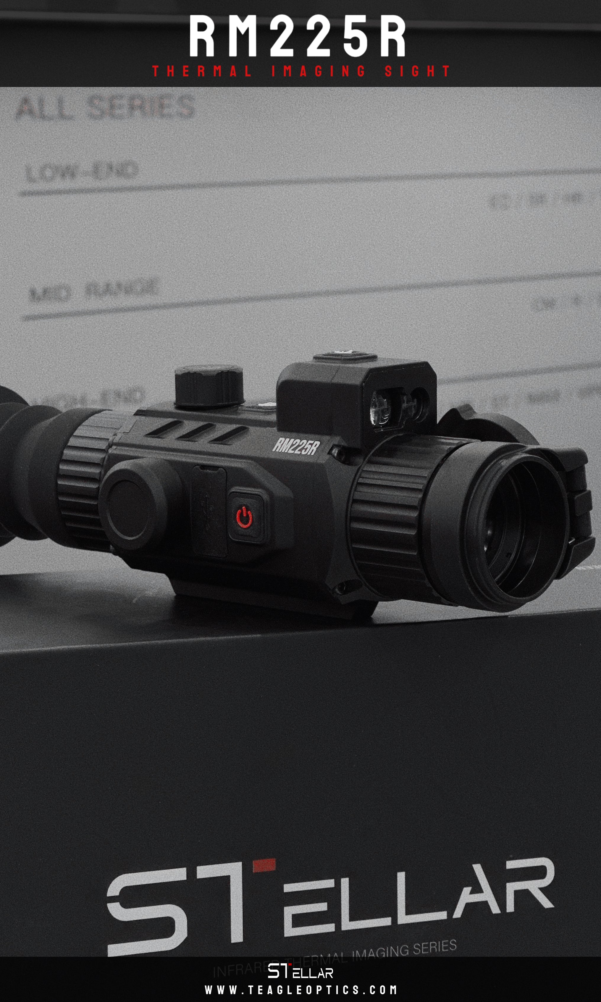 STELLAR RP225R Thermal Imaging Sight Built-in Laser Rangefinder & Ballistic Calculator