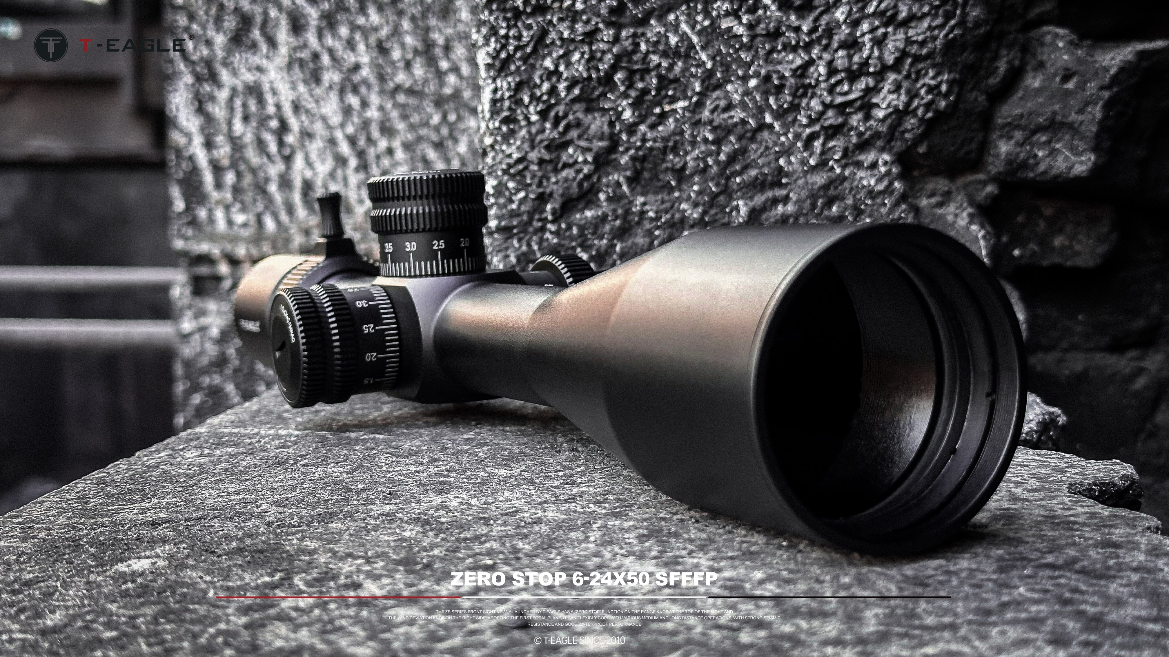 T-Eagle Long Range Riflescope ZS 6-24X50 FSP 1/10 MRAD