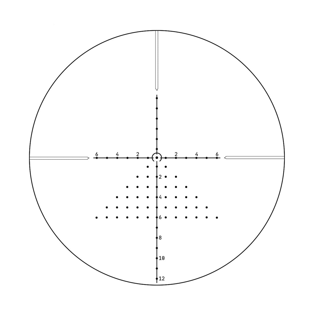 T-EAGLE SR 3-12X32AO FFP IR Riflescope