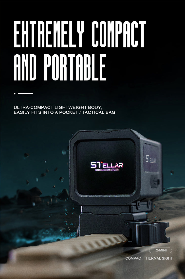 Stellar T2-MINI Ultra Compact Thermal Imaging Scope for Outdoor and Hunting-X