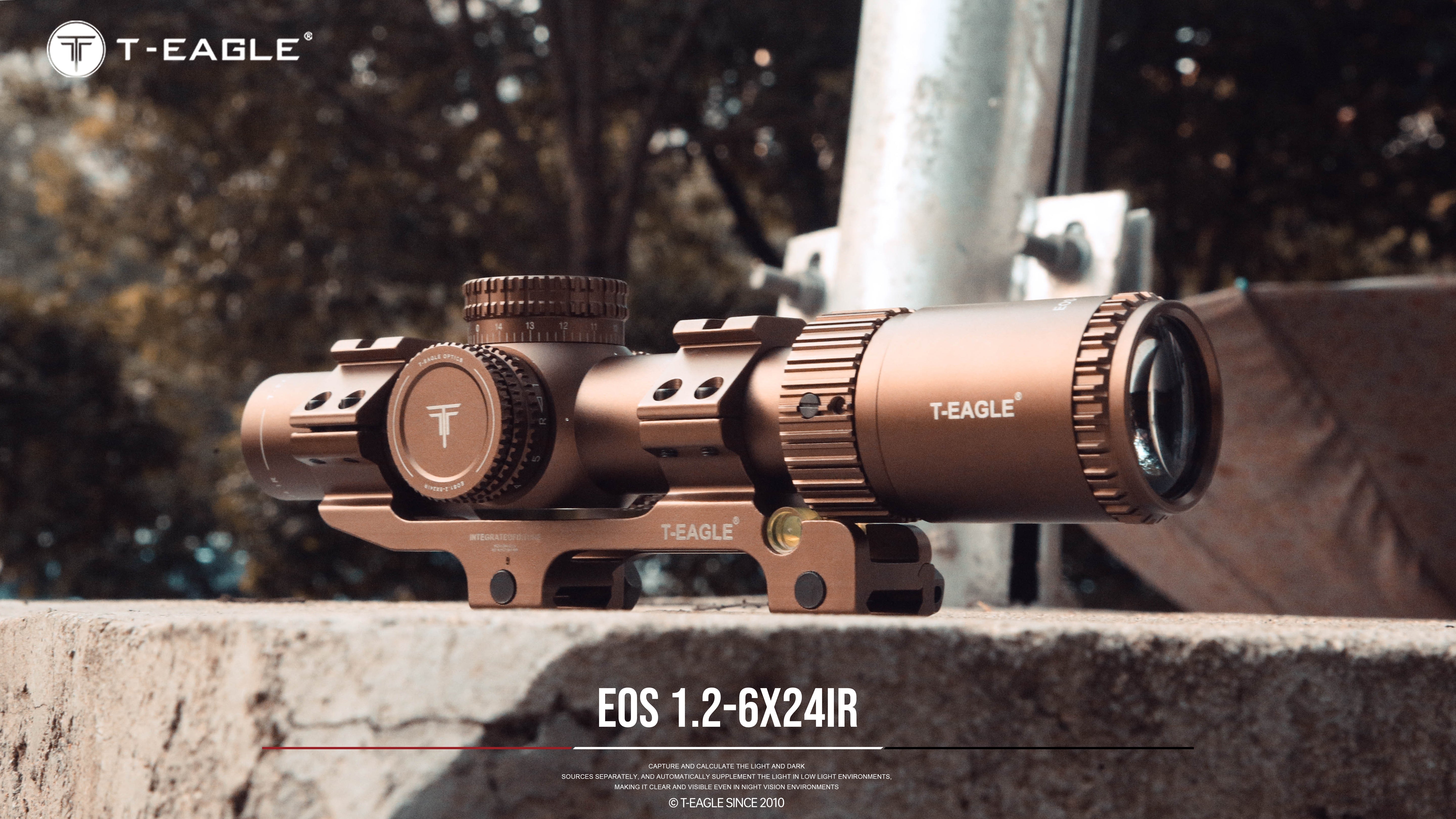T-EAGLE EOS 1.2-6X24 IR SFP LPVO Riflescope
