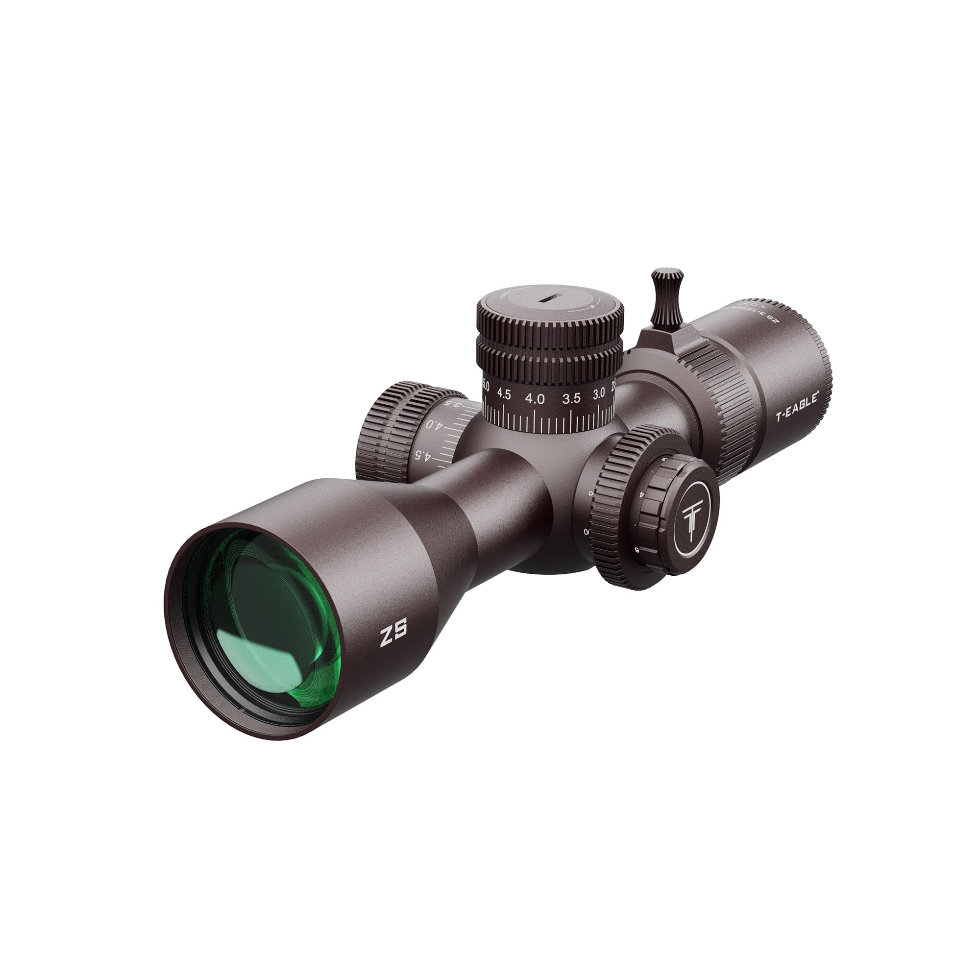 T-EAGLE ZS 3-12X44FFP-Tan Zerostop Riflescope