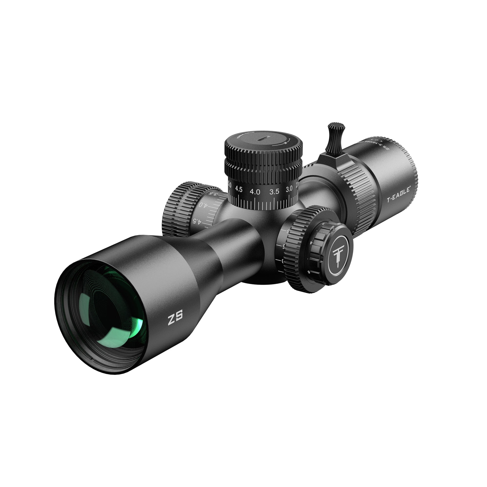 T-EAGLE ZS 3-12X44FFP-Black Zerostop Riflescope