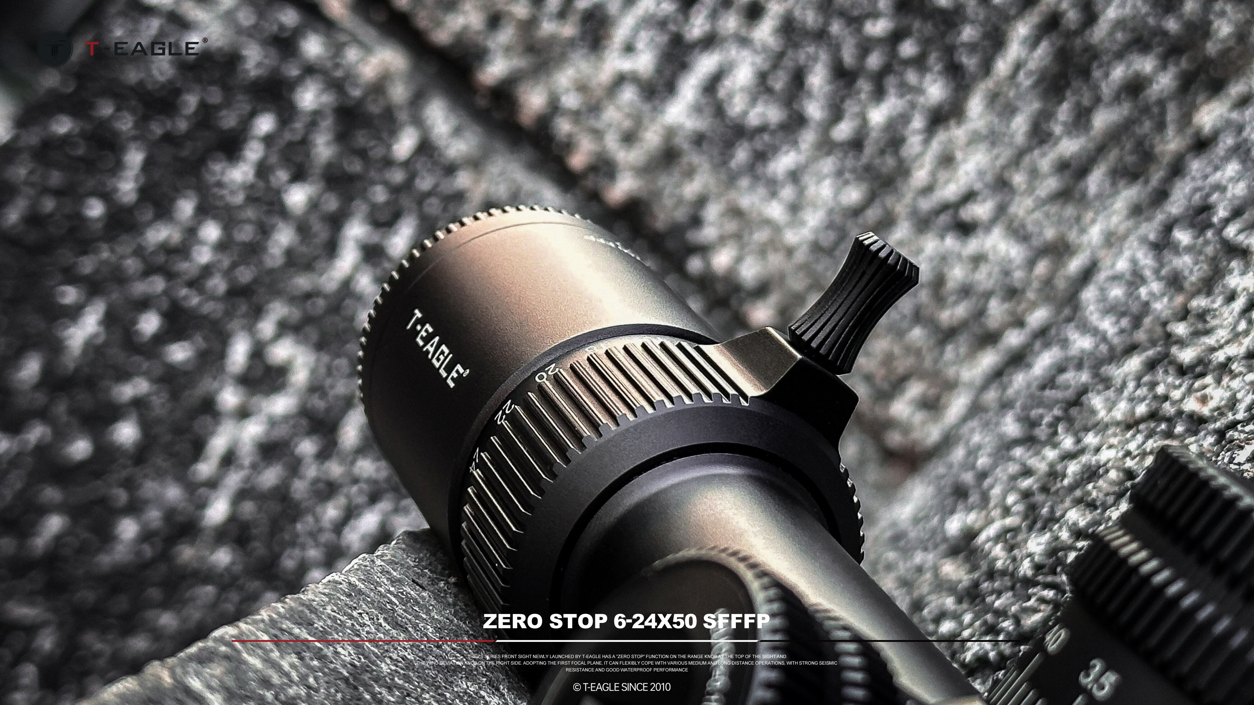 T-Eagle Long Range Riflescope ZS 6-24X50 FSP 1/10 MRAD