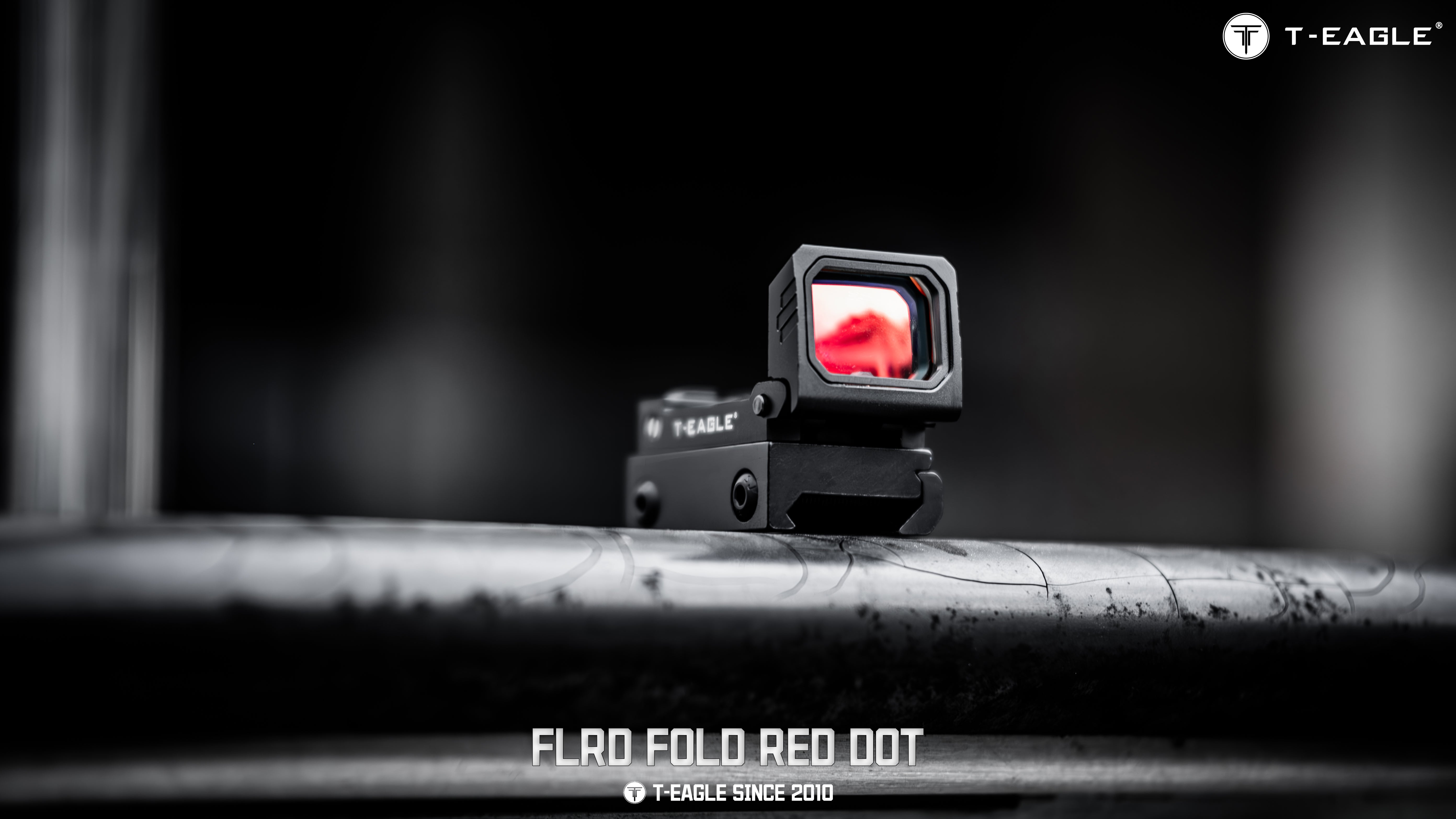 T-EAGLE Mini Folding Flip Up Pistol Red Dot Reflex Sight