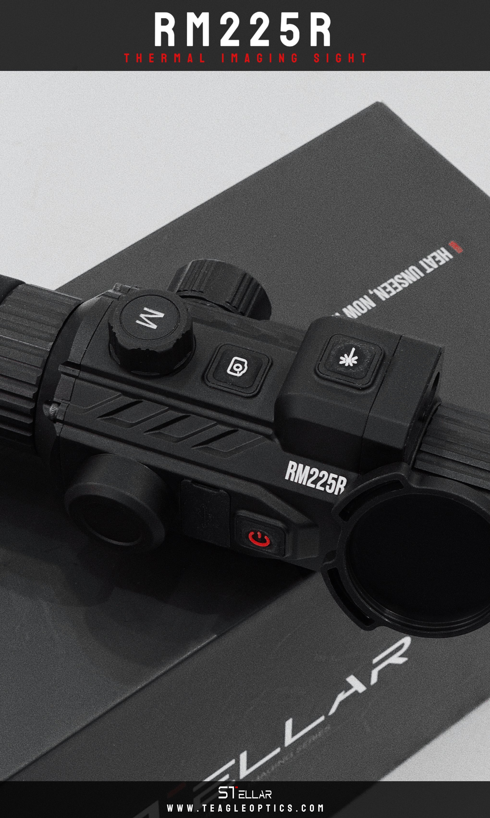 STELLAR RP225R Thermal Imaging Sight Built-in Laser Rangefinder & Ballistic Calculator
