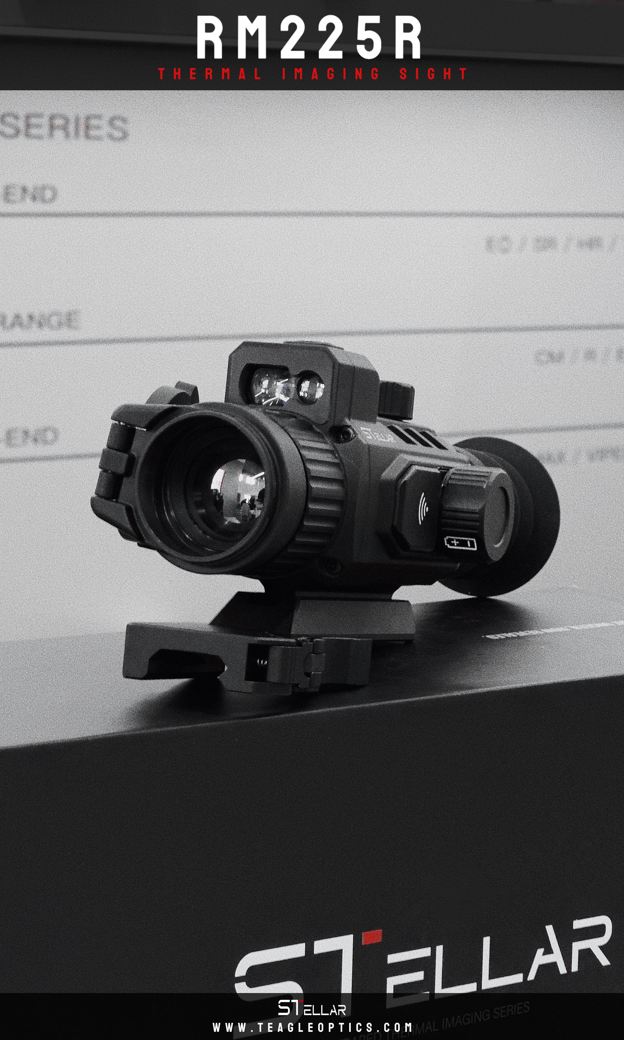 STELLAR RP225R Thermal Imaging Sight Built-in Laser Rangefinder & Ballistic Calculator