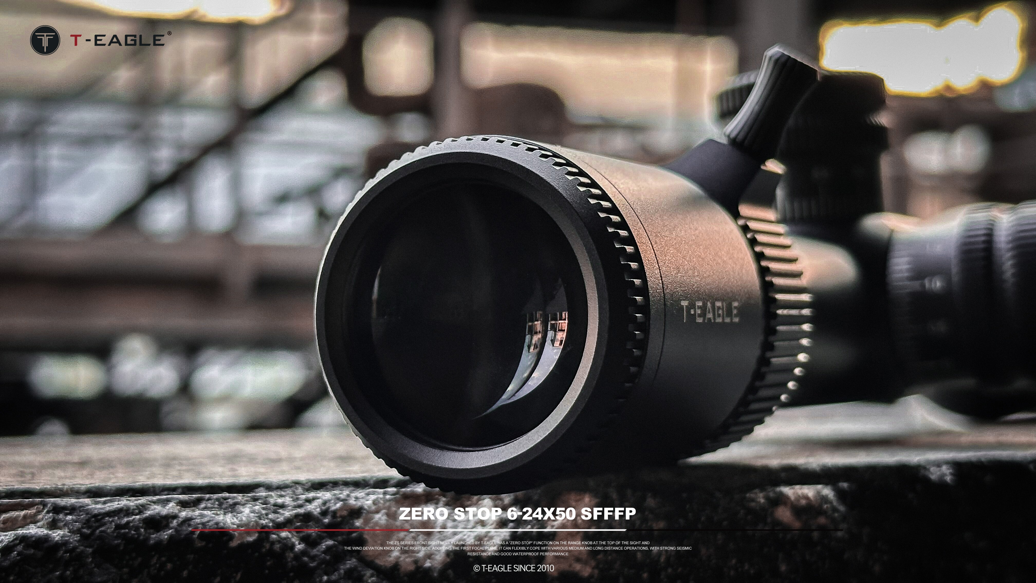 T-Eagle Long Range Riflescope ZS 6-24X50 FSP 1/10 MRAD