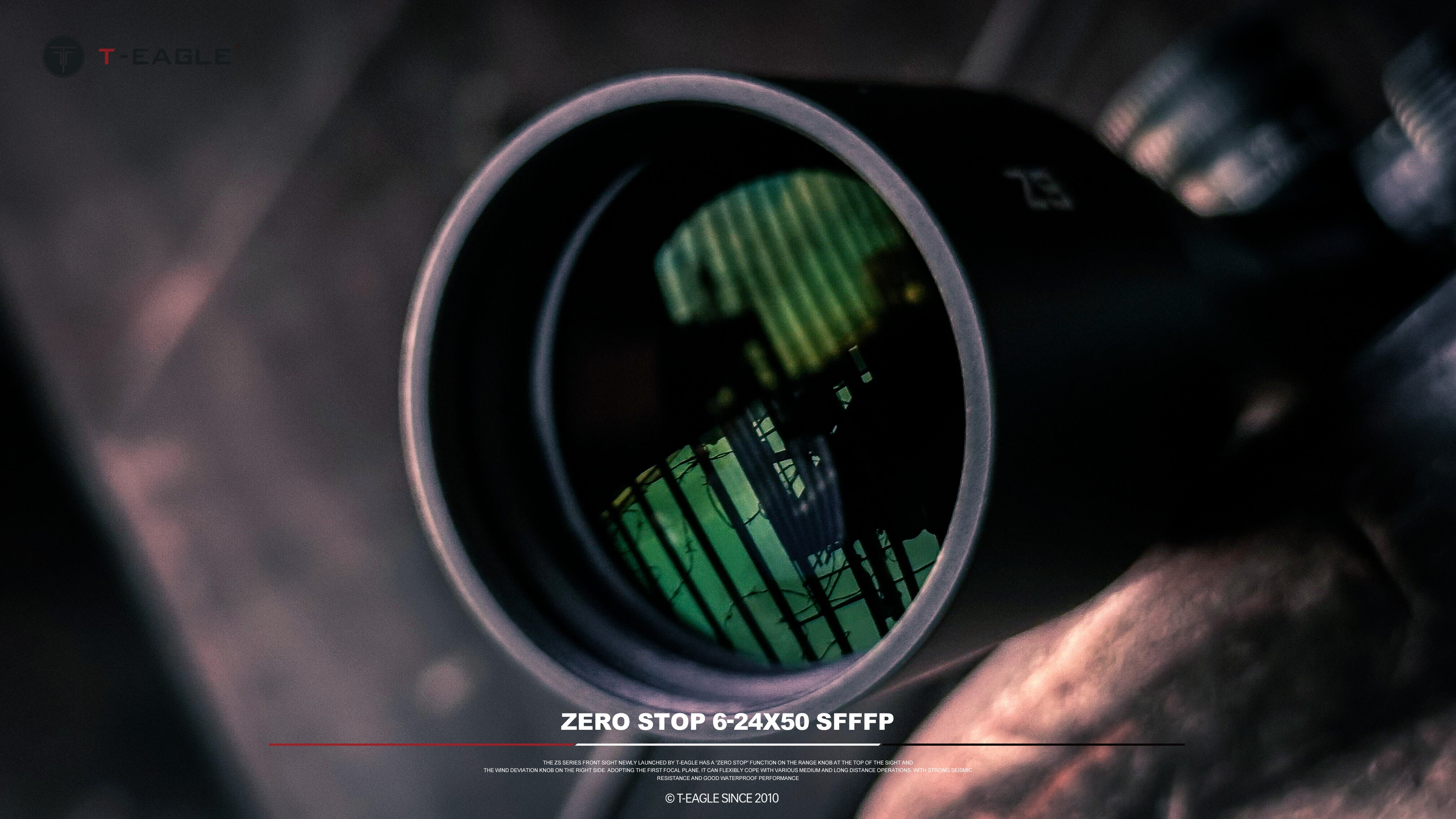 T-Eagle Long Range Riflescope ZS 6-24X50 FSP 1/10 MRAD