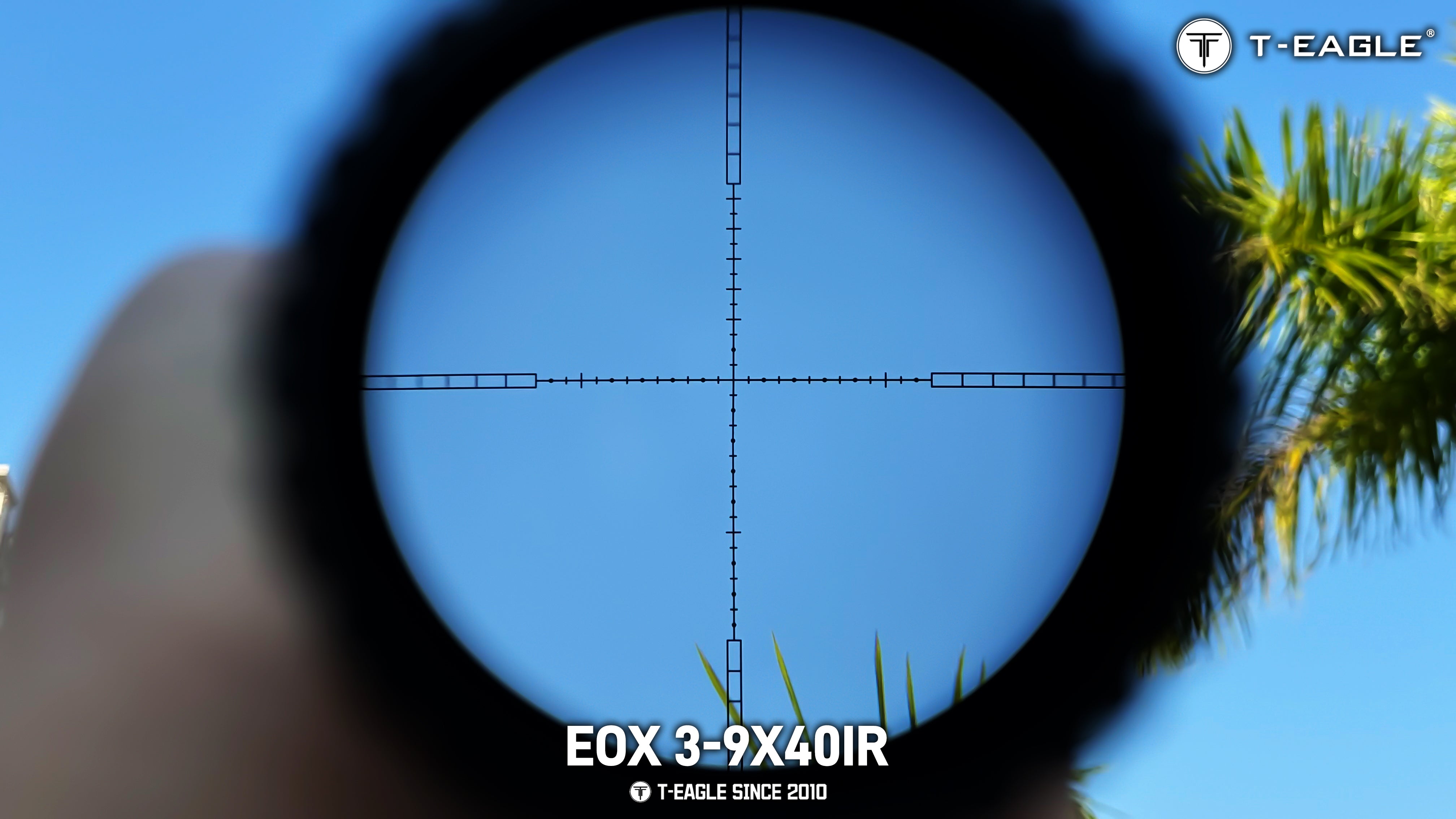T-Eagle Long Range Riflescope EOX 3-9X40 IR
