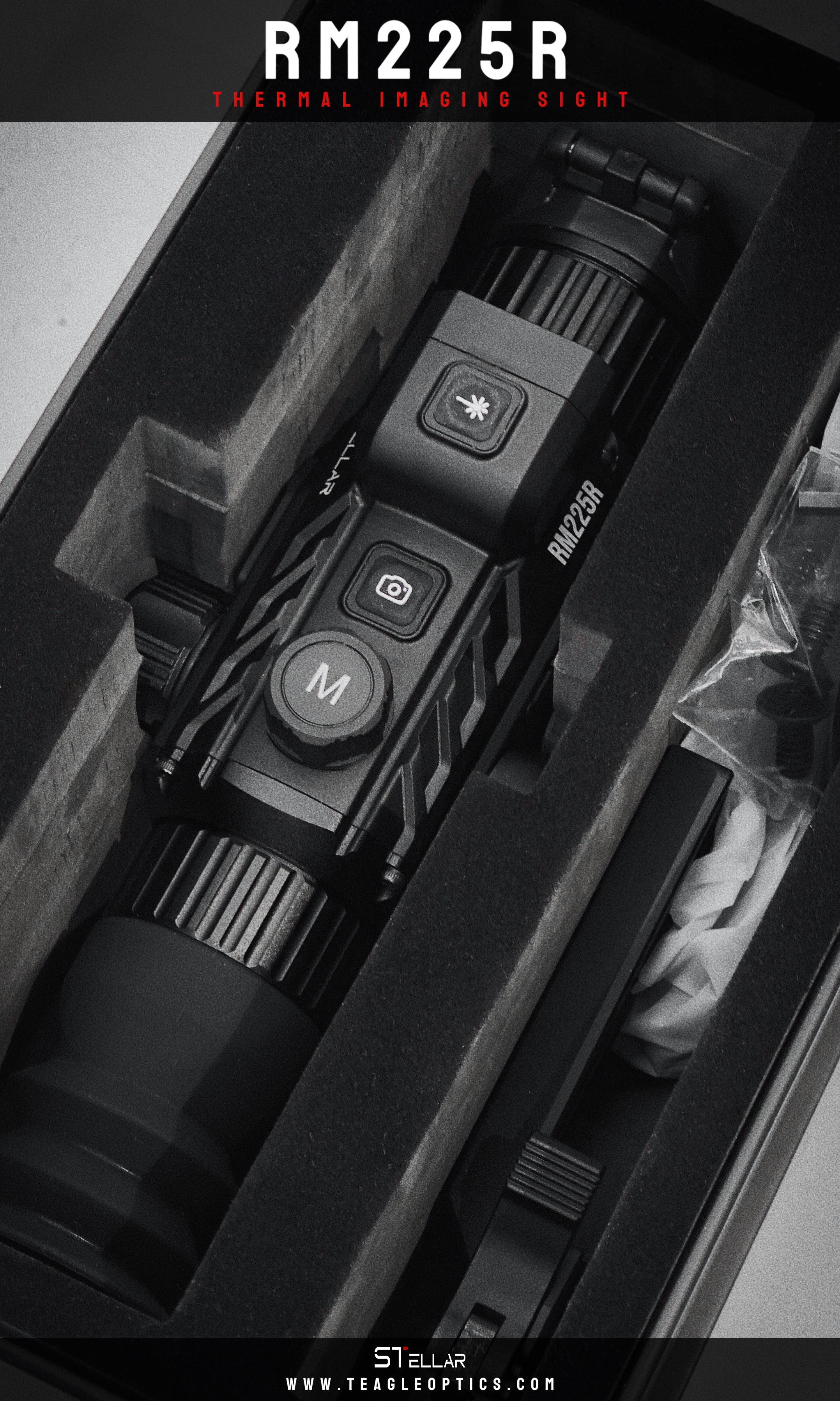 STELLAR RP225R Thermal Imaging Sight Built-in Laser Rangefinder & Ballistic Calculator