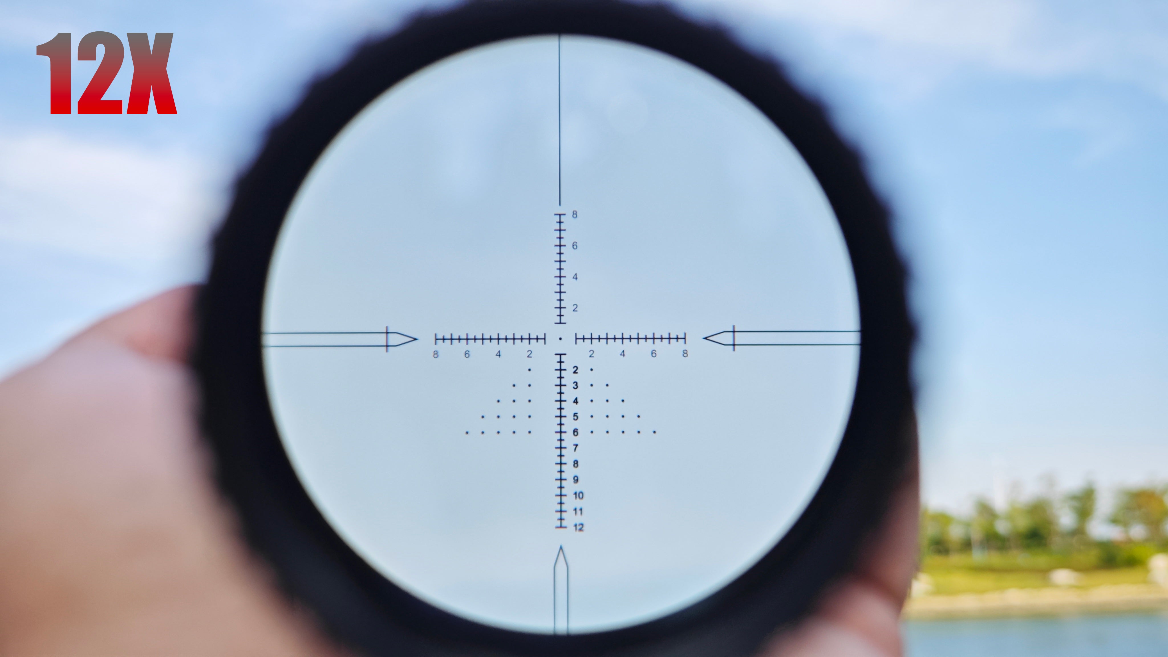 T-EAGLE MR3-12X42FFP-OR Long Range Riflescope